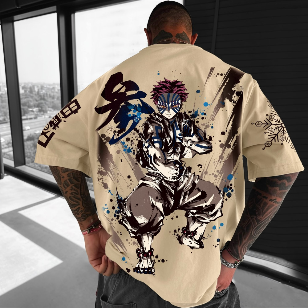 Unisex  Demon Slayer Anime Inspired Vintage T-Shirt