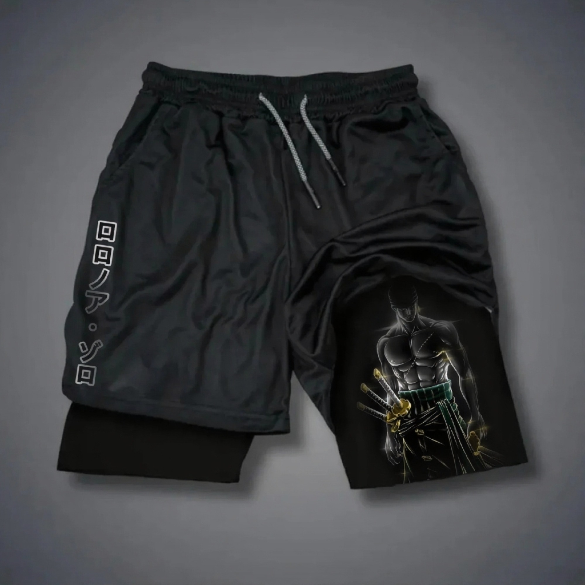 Unisex  Casual Anime Streetwear Shorts