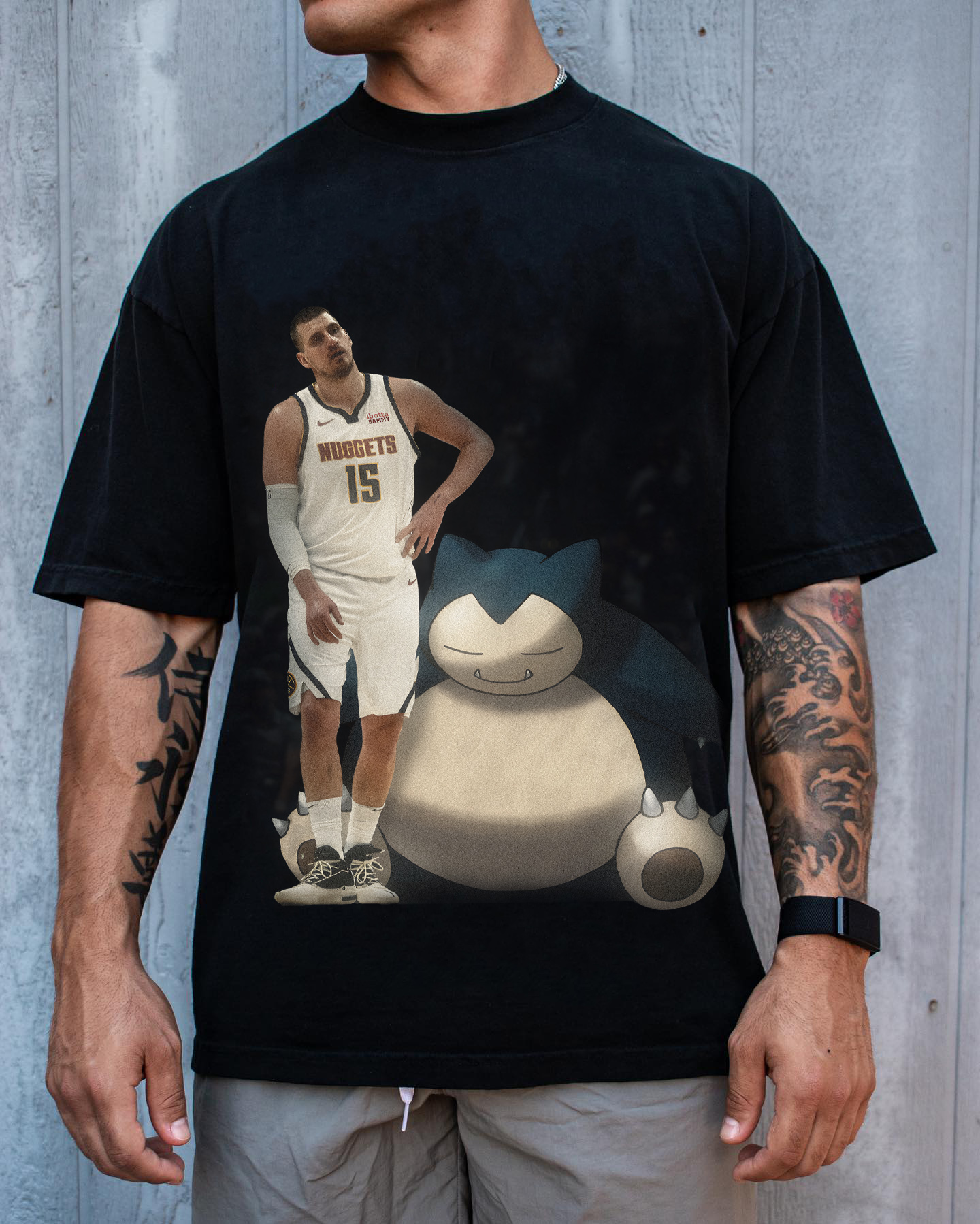 Unisex Vintage Tee丨 Nikola Jokic-AnimeClothe