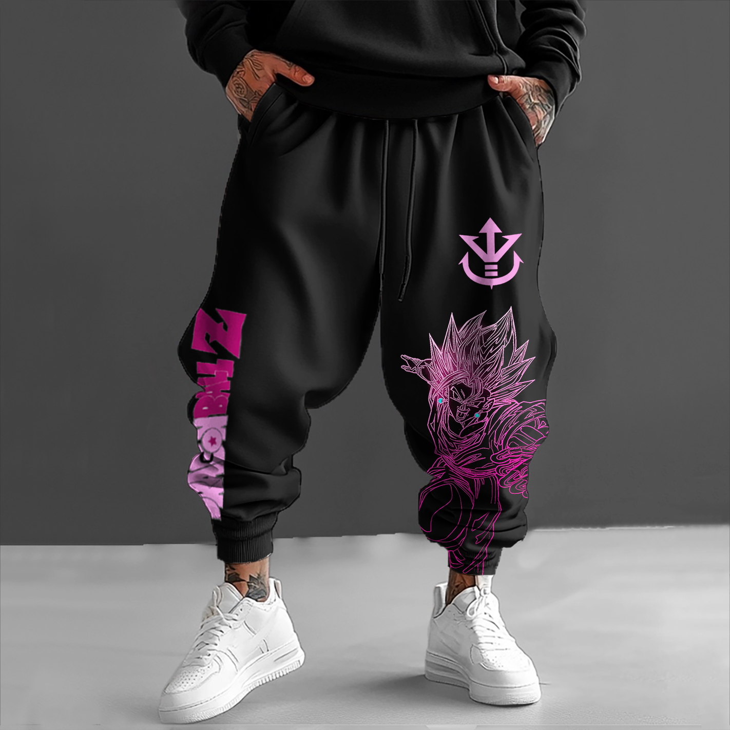 Unisex Anime Gift Oversized Harem Pants-AnimeClothe