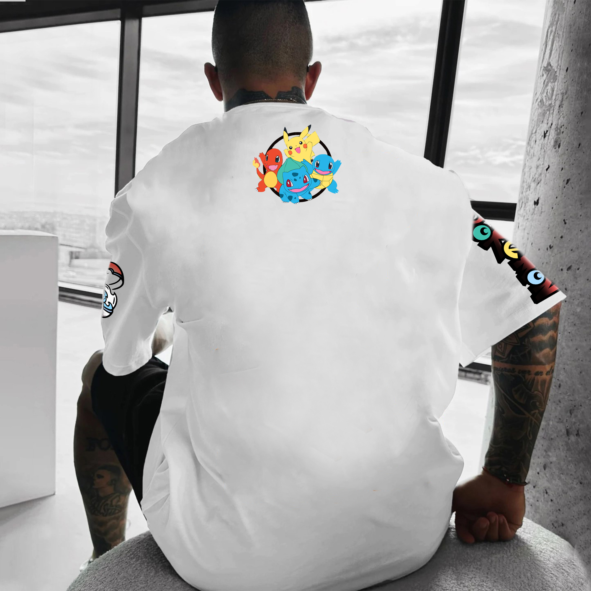 Unisex Anime Inspired Vintage T-Shirt-AnimeClothe