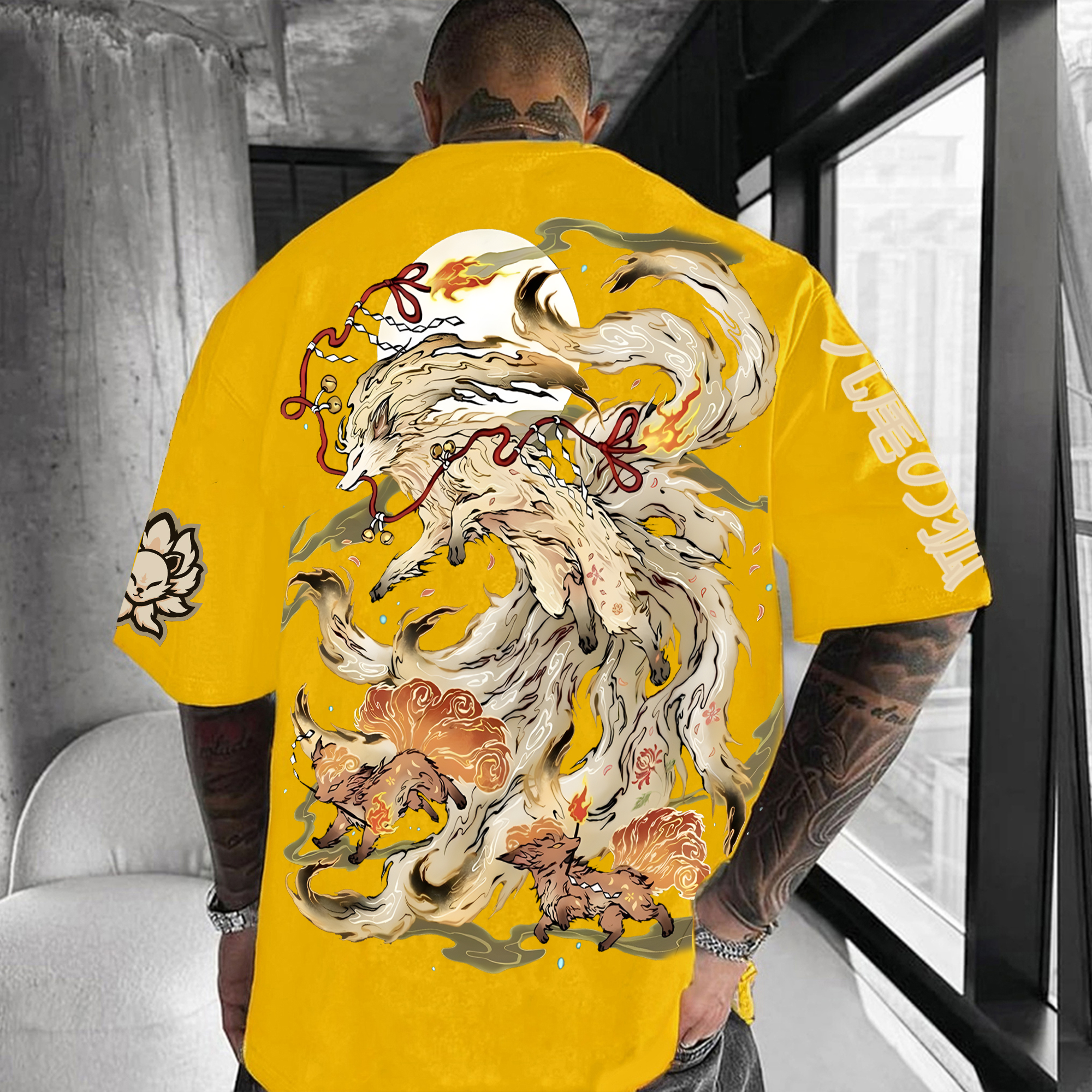 Unisex   Anime Inspired Vintage T-Shirt-AnimeClothe