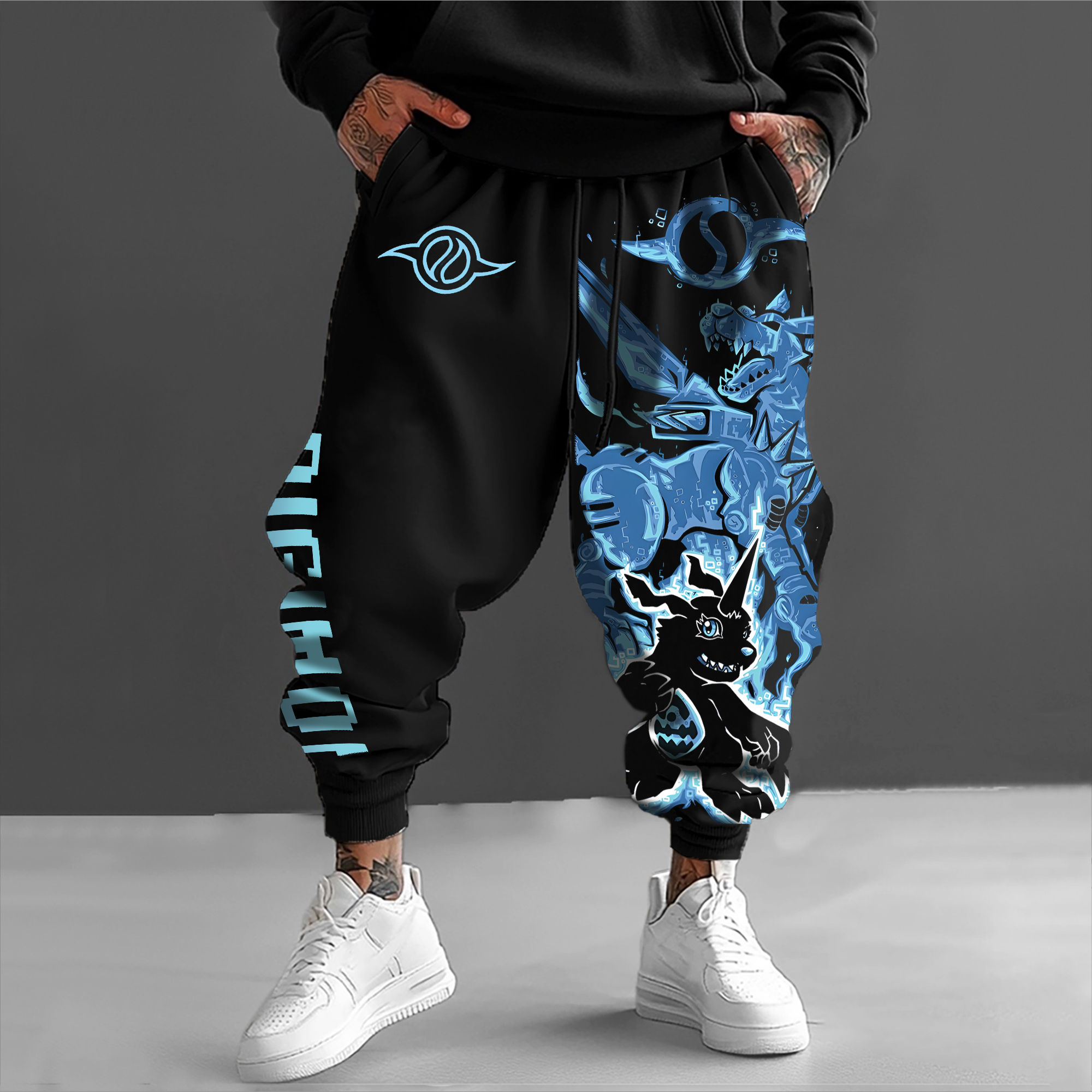 Unisex  “Digimon” Casual Anime Streetwear Pants