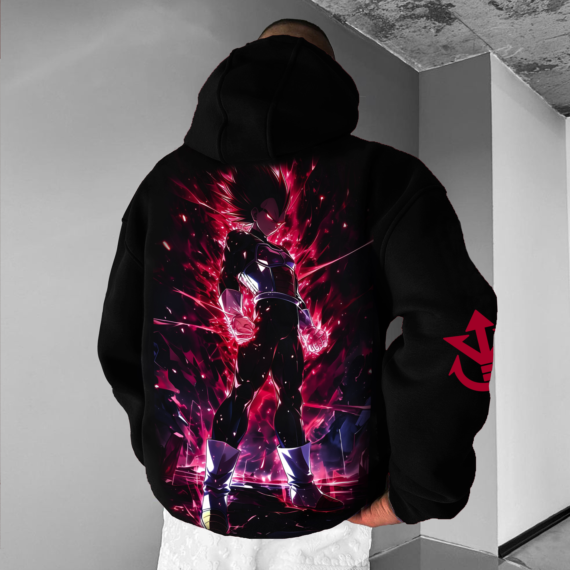 Unisex Anime Graphic Streetwear Vintage Hoodie-AnimeClothe
