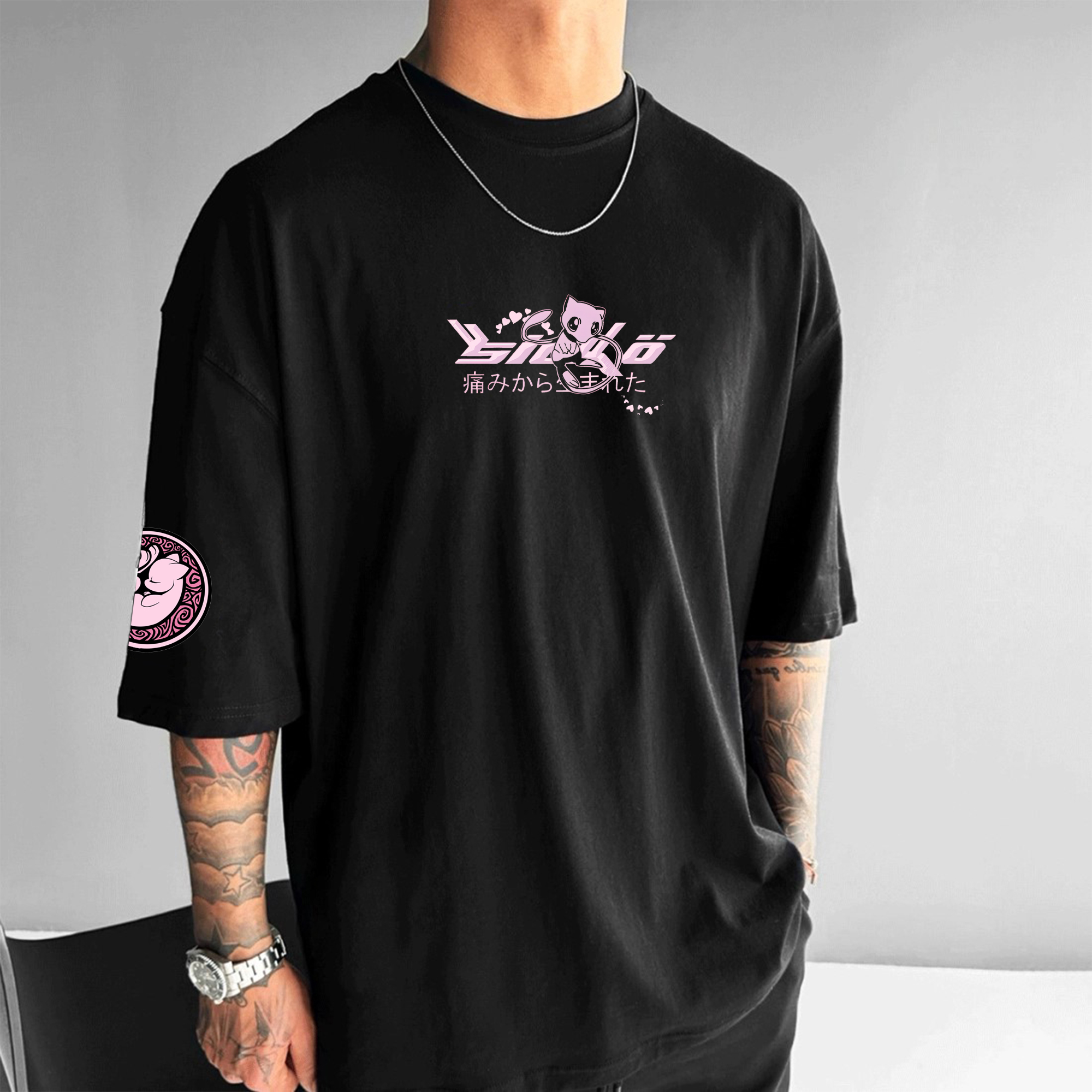 Unisex Anime Inspired Vintage T-Shirt-AnimeClothe