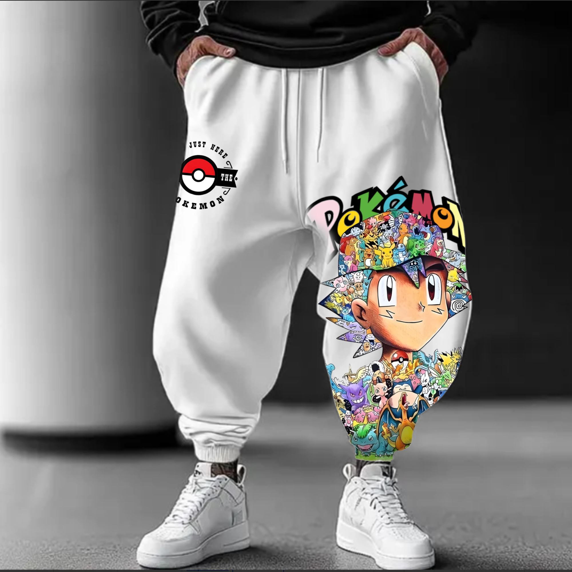 Unisex Casual Anime Streetwear Pants-AnimeClothe
