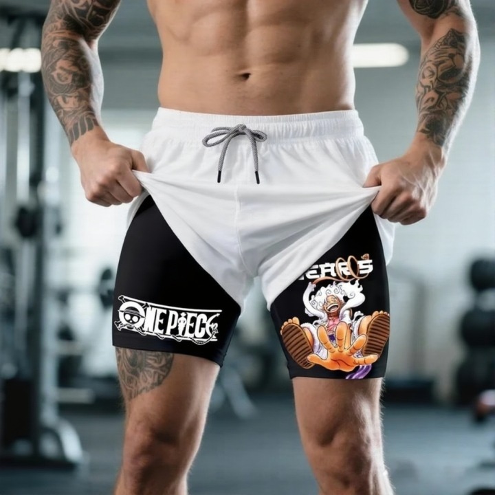 Unisex  Casual Anime Streetwear Shorts