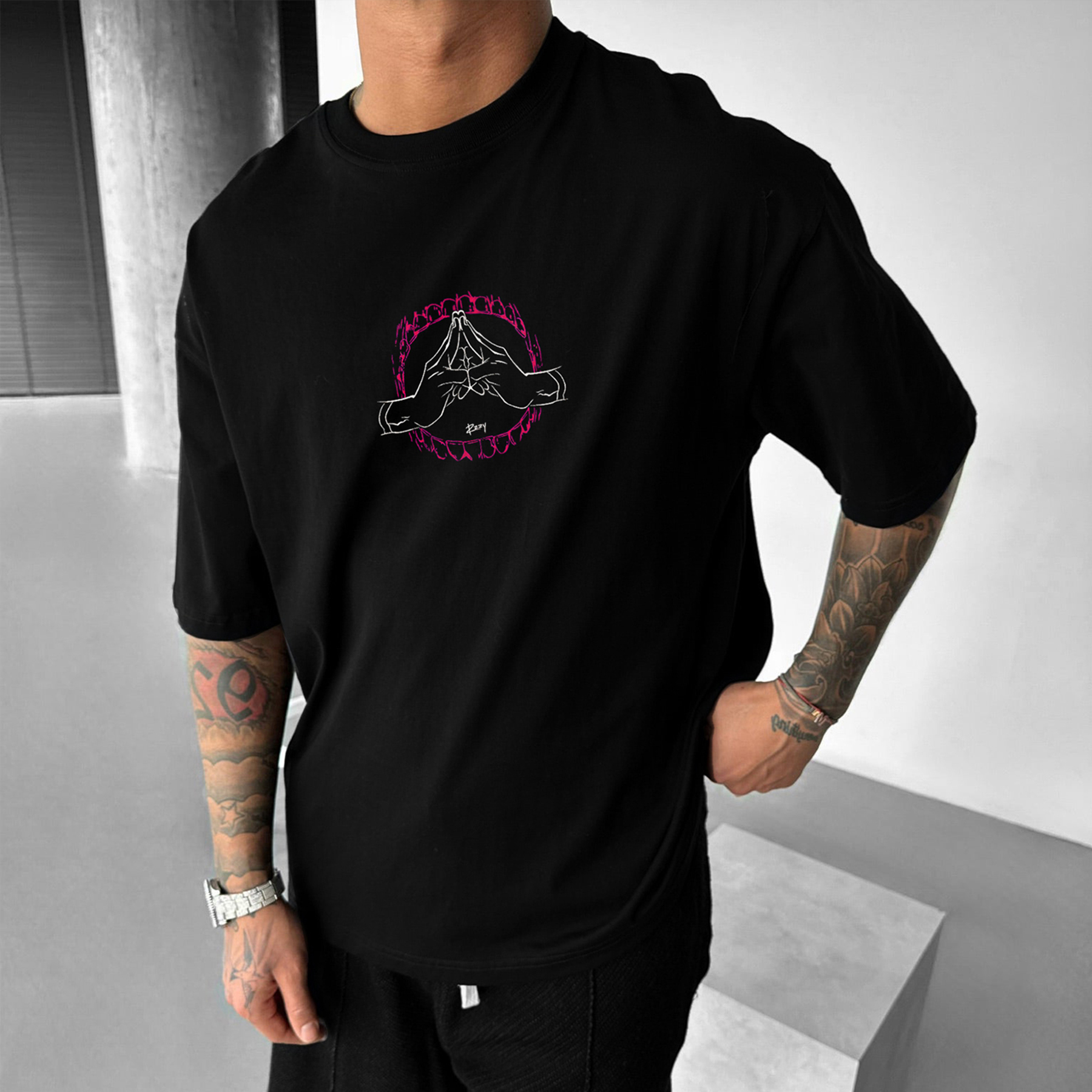 Unisex Casual Anime Print T-shirt T-shirt-AnimeClothe