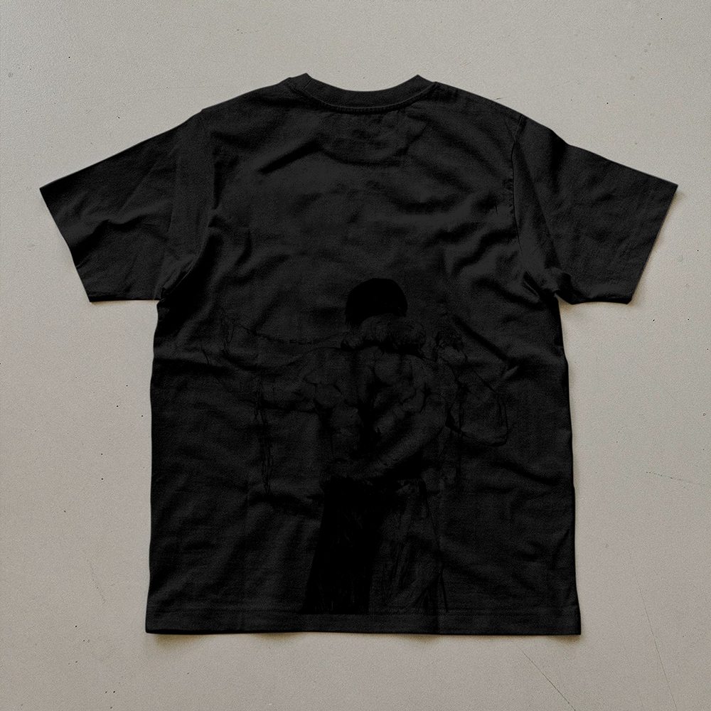 Unisex Oversized Anime Print T-Shirt-AnimeClothe