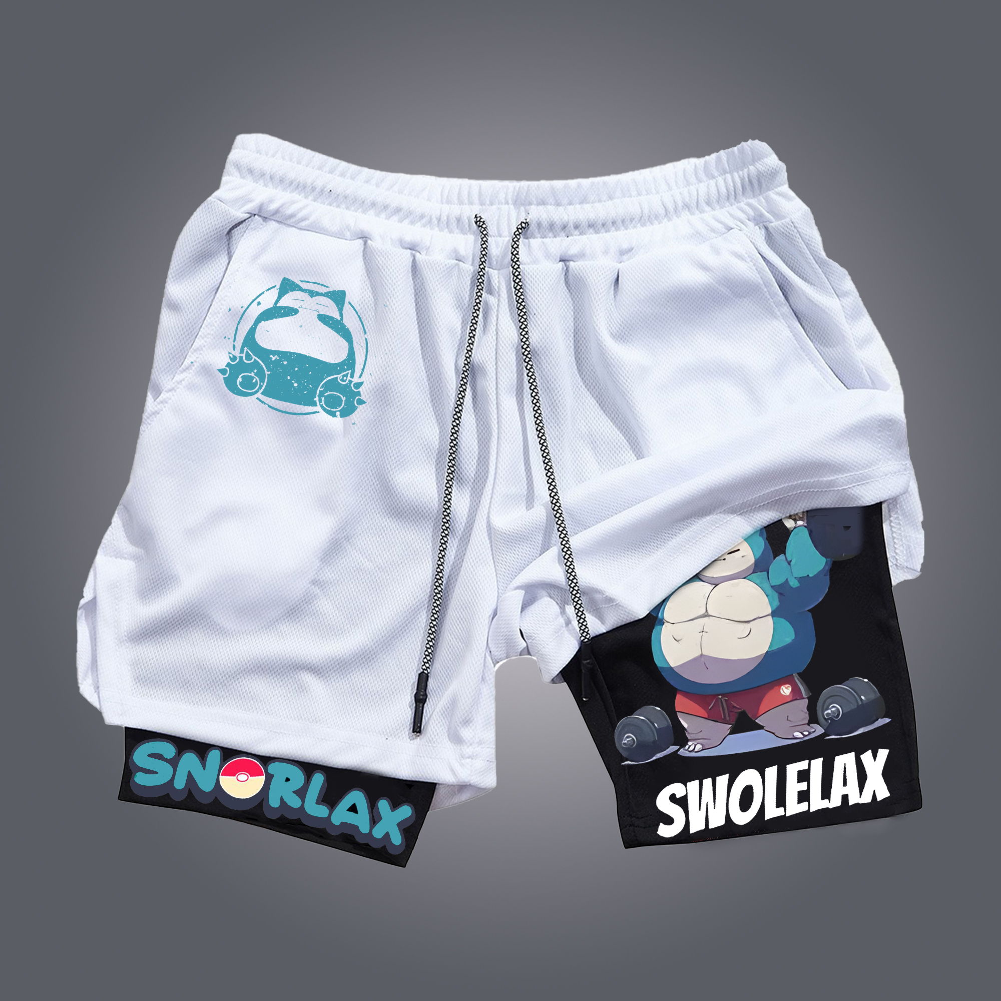 Unisex   Casual Anime Streetwear Shorts-AnimeClothe