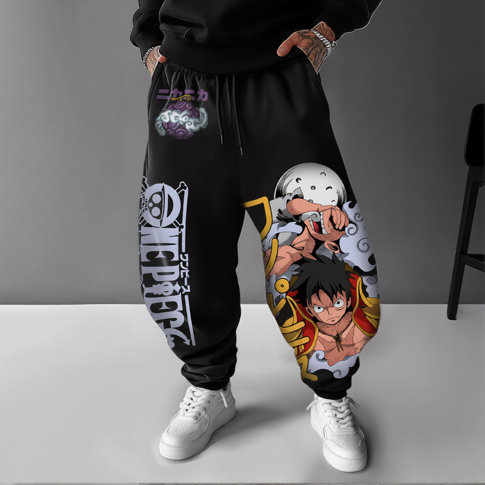 Unisex Anime Inspired Vintage Pants
