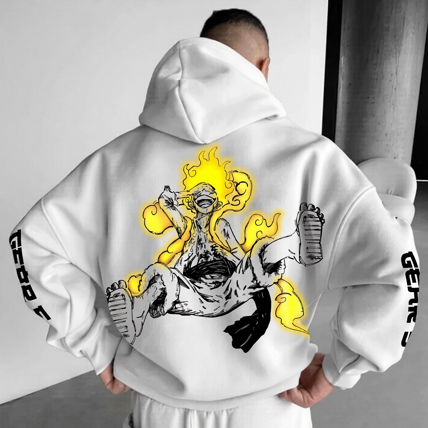Unisex Anime Graphic Streetwear Vintage Hoodie
