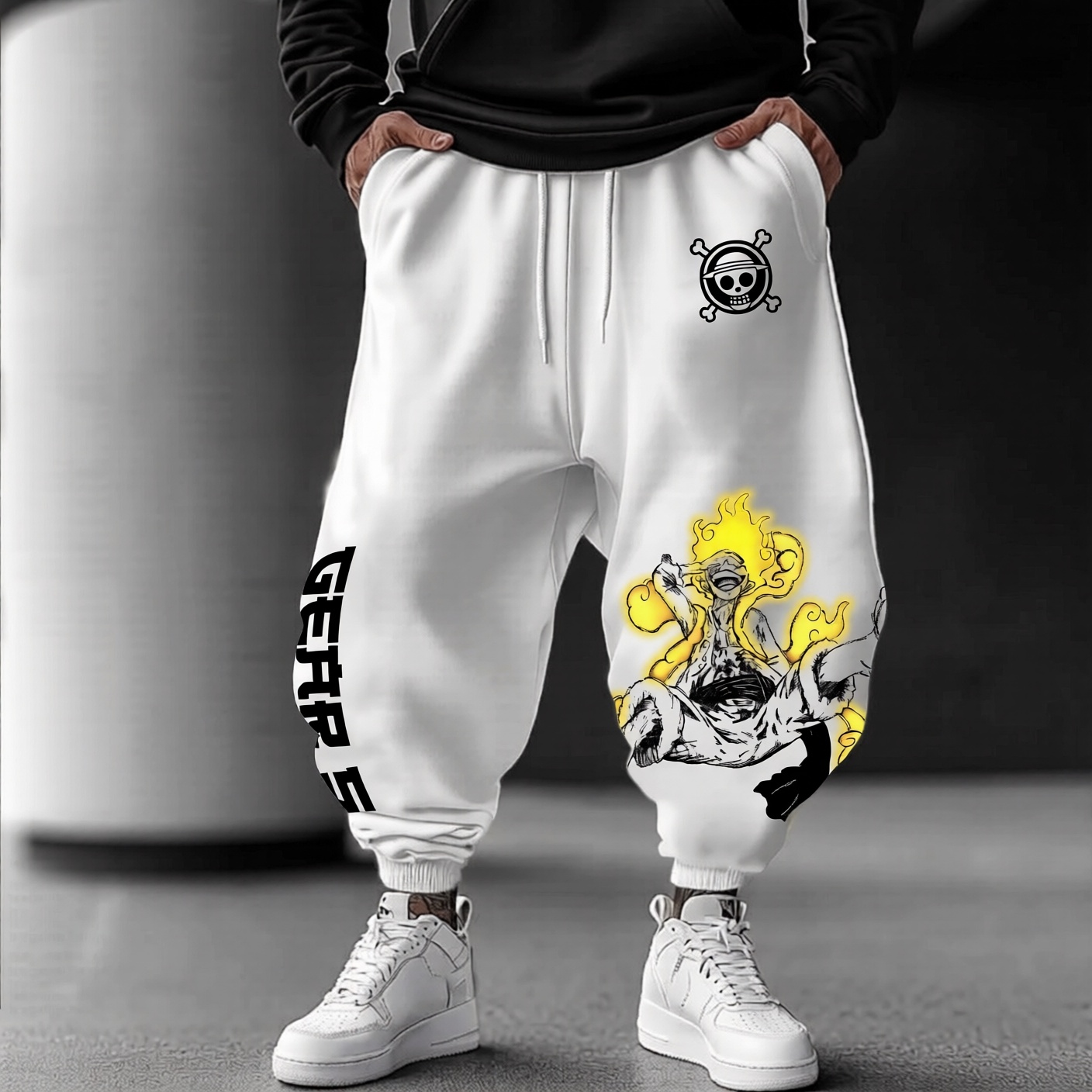 Unisex Anime Inspired Vintage Pants