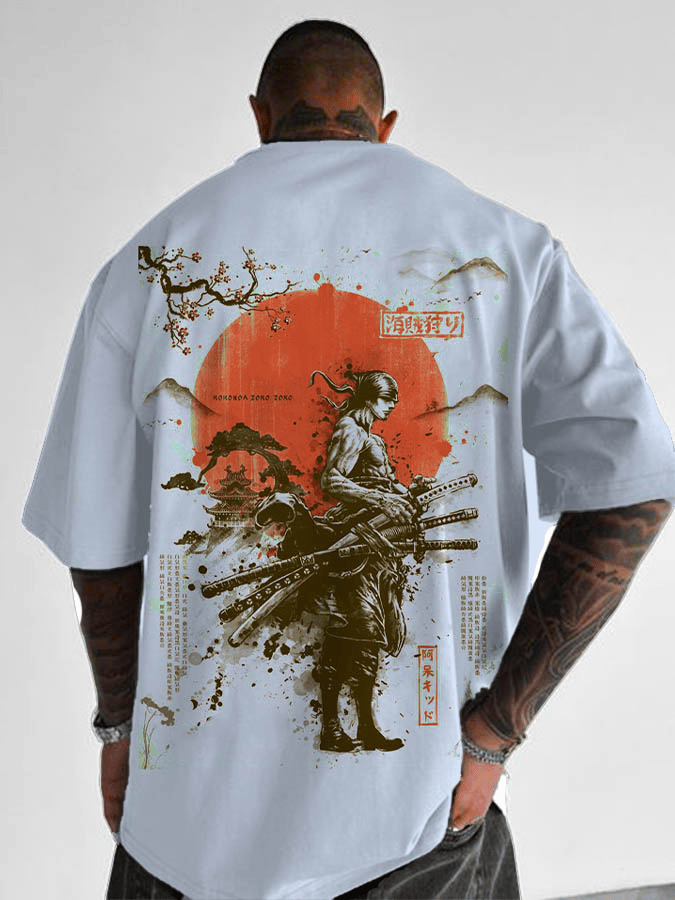 Unisex Anime Inspired Vintage T-Shirt