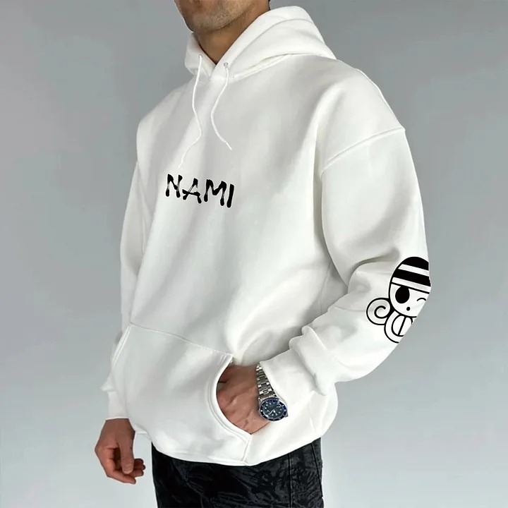 Unisex Anime Graphic Streetwear Vintage Hoodie