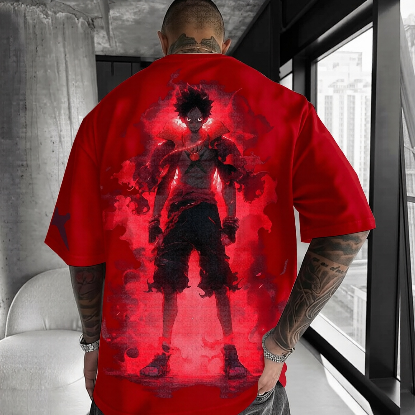 Unisex Anime Inspired Vintage T-Shirt