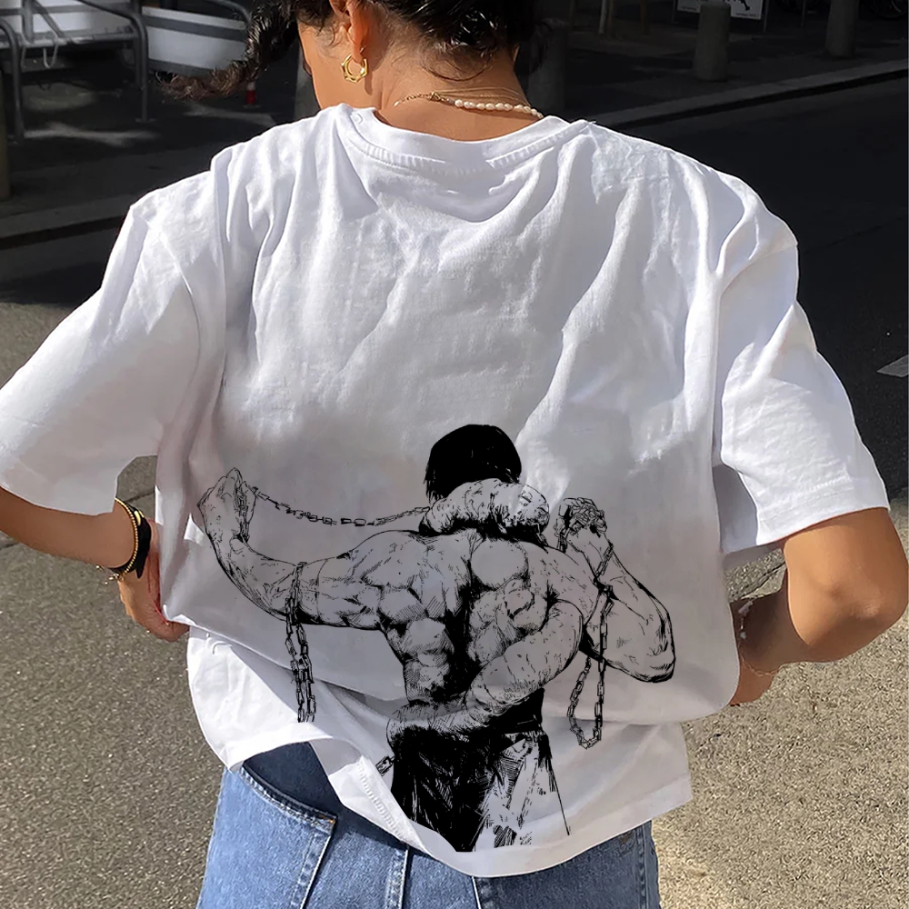 Unisex Oversized Anime Print T-Shirt-AnimeClothe