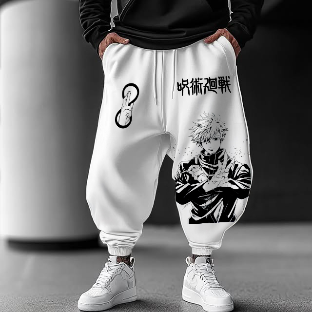 Oversized Loose Anime  Harem Pants-AnimeClothe