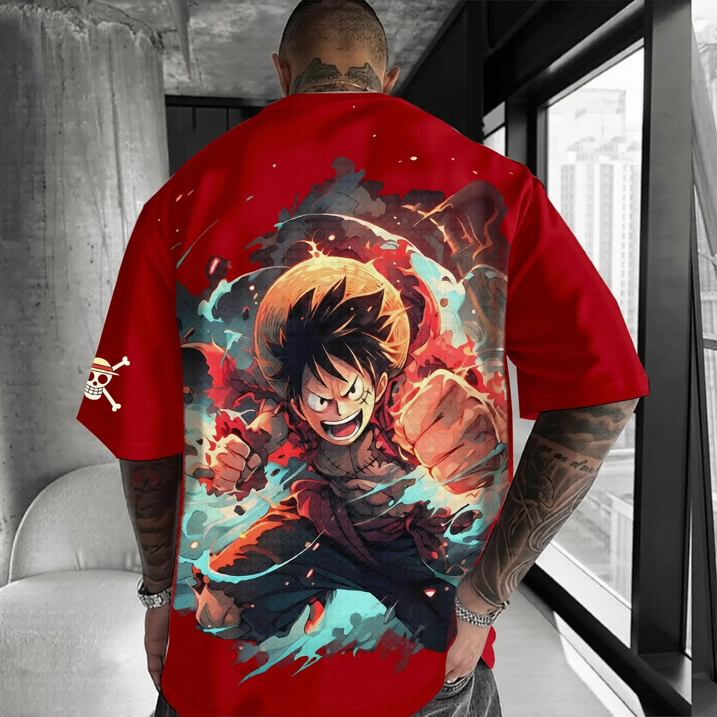 Unisex Anime Inspired Vintage T-Shirt