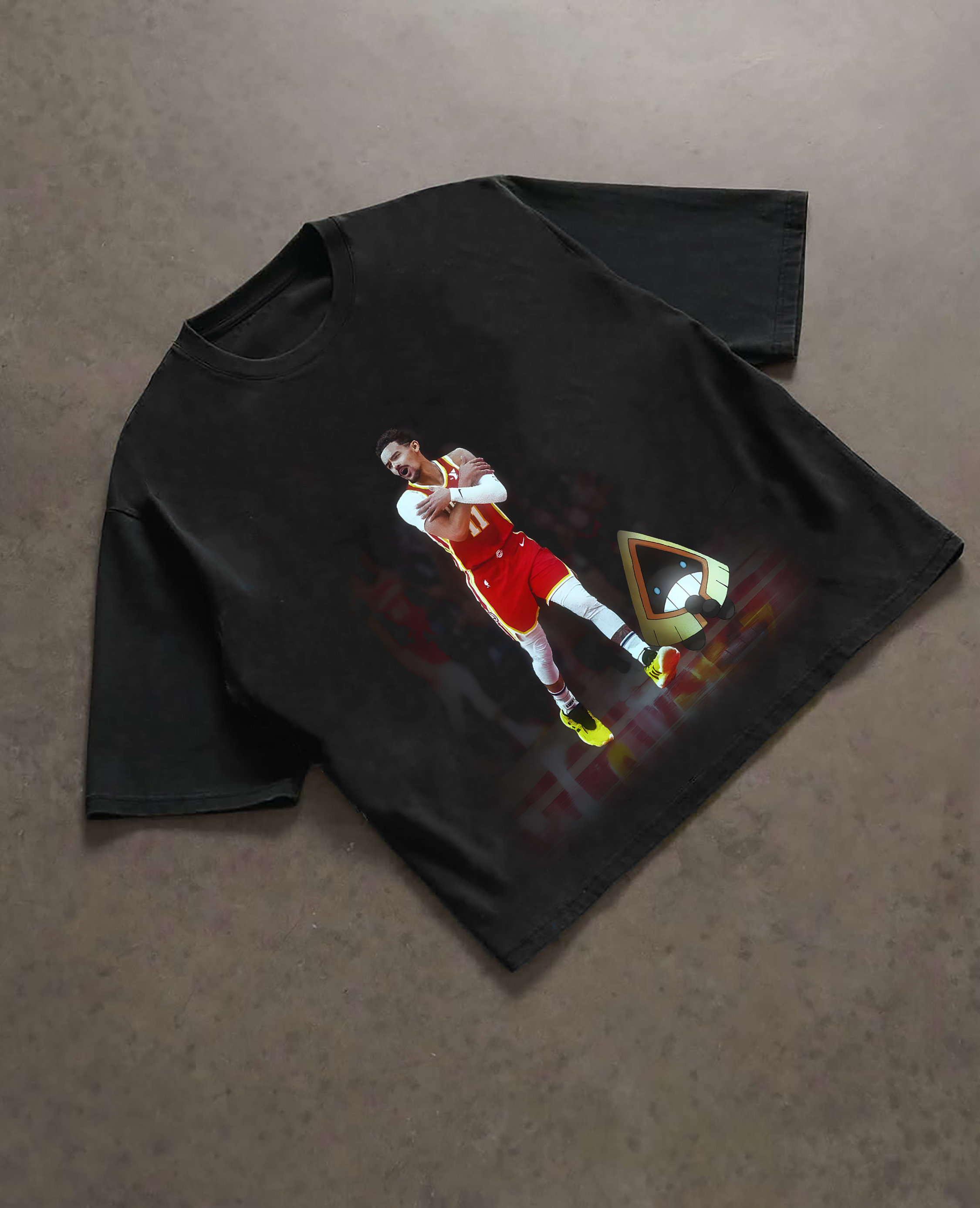 Unisex Vintage Tee丨 Trae Young-AnimeClothe