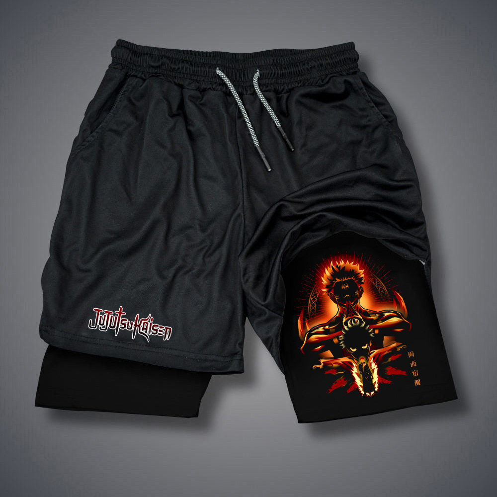 Casual Anime Personalized Printed Sports Shorts-AnimeClothe