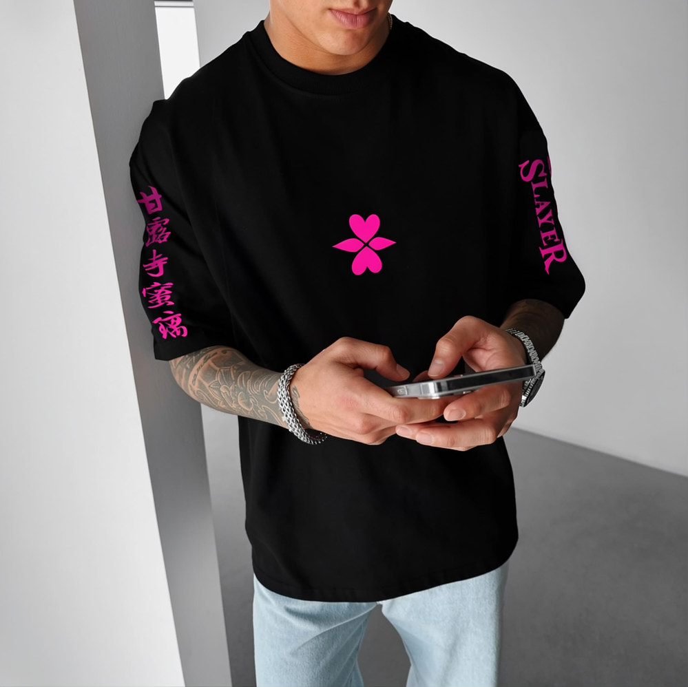 Unisex  Demon Slayer Anime Inspired Vintage T-Shirt
