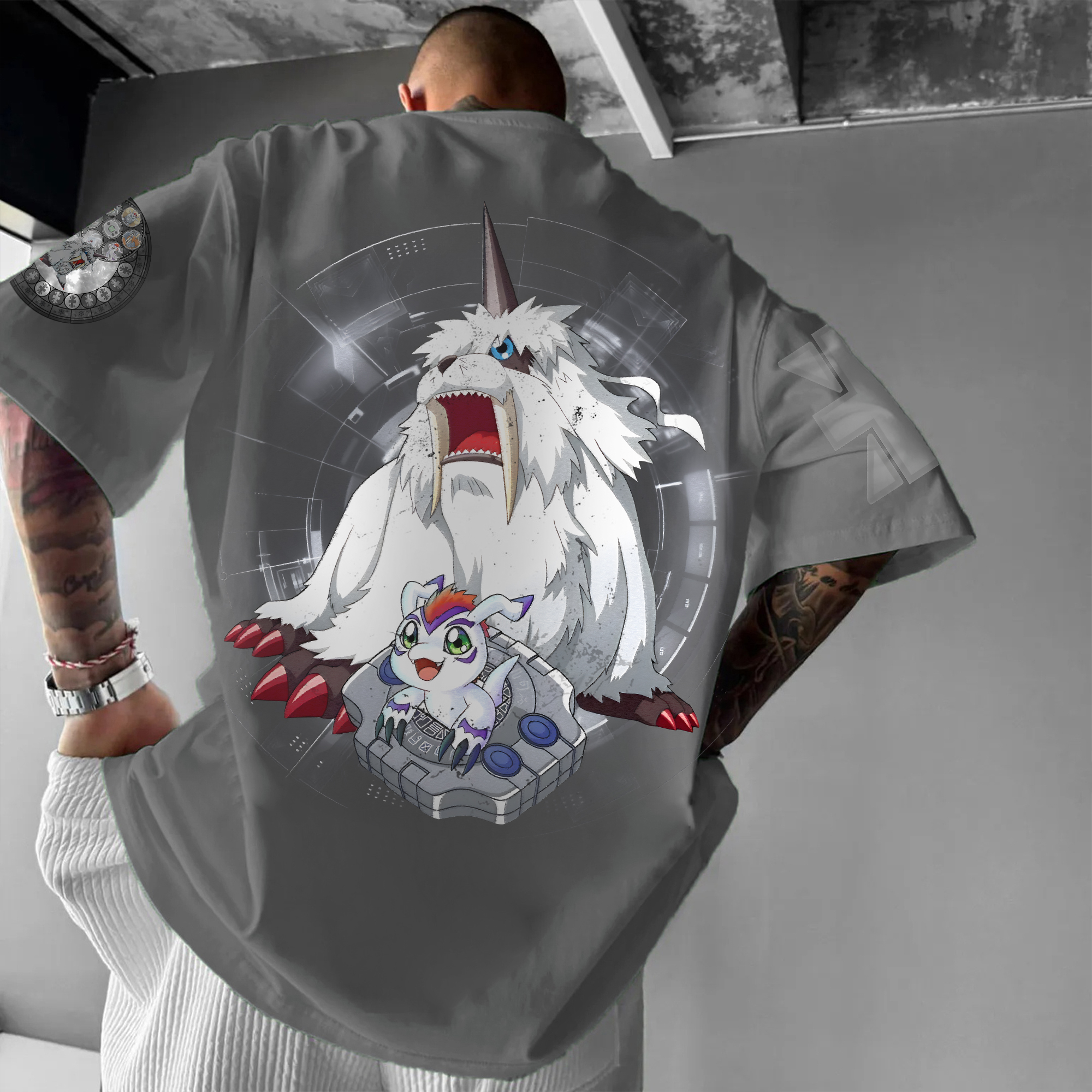 Unisex  “Digimon！”   Anime Inspired Vintage T-Shirt