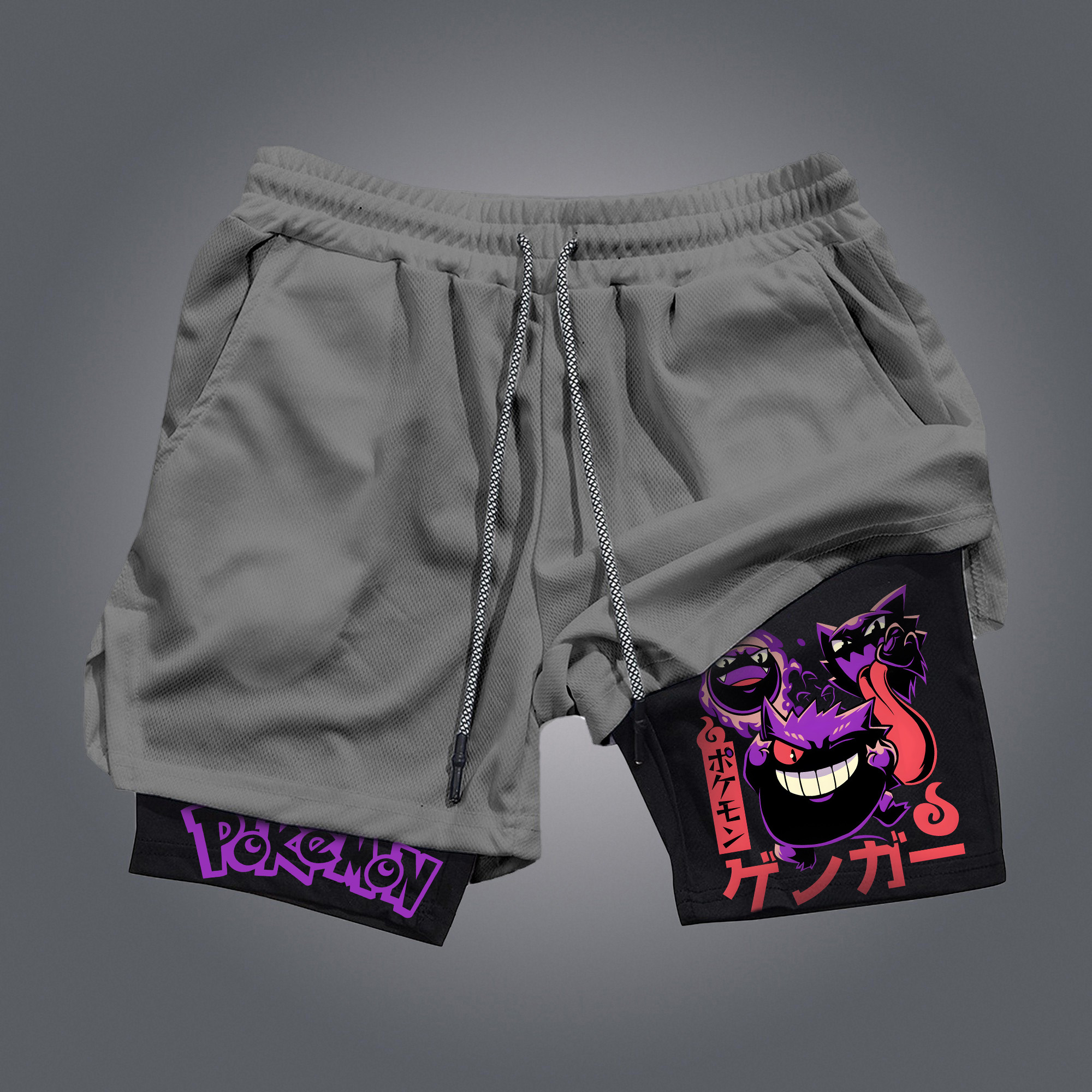Unisex Casual Anime Streetwear Shorts