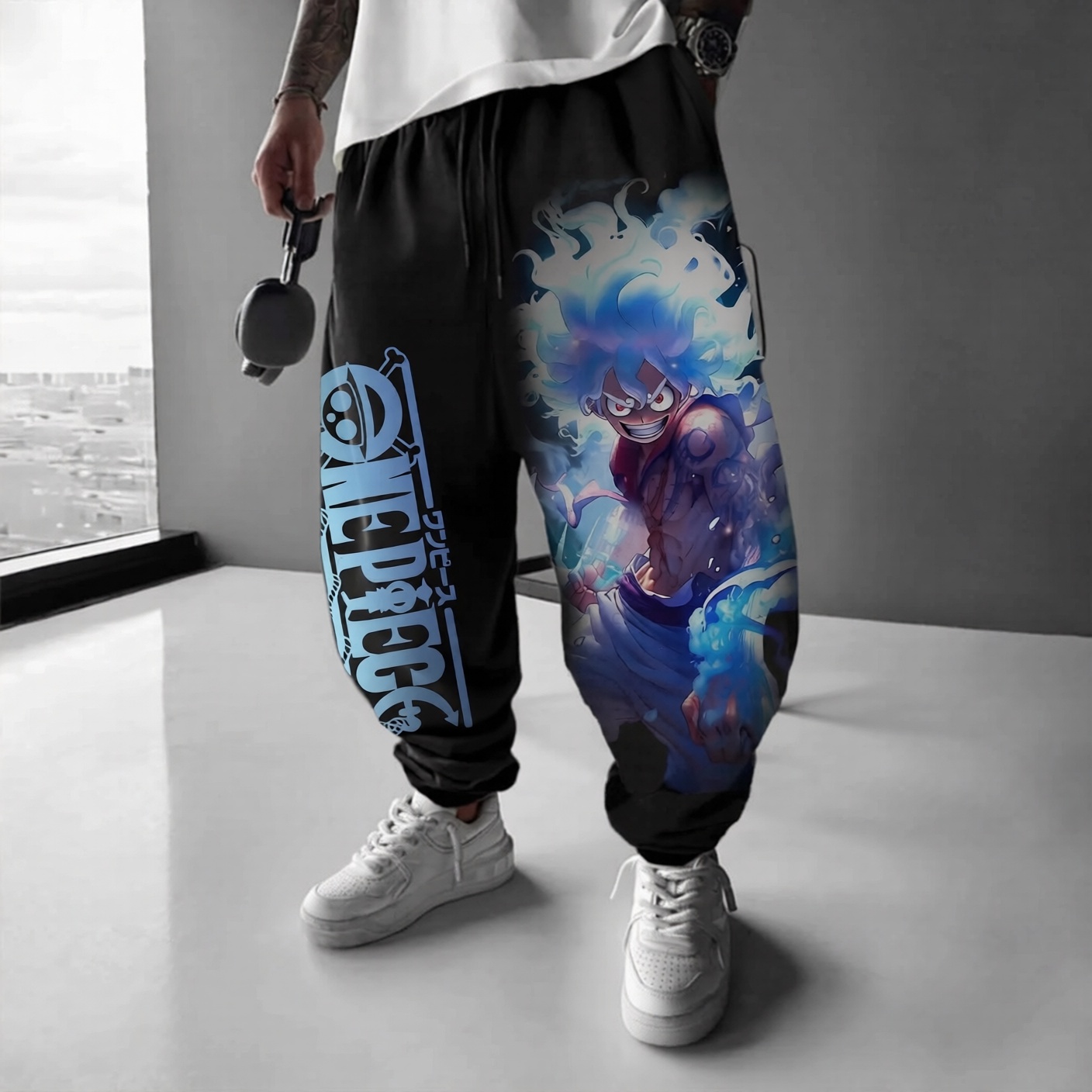Unisex Anime Inspired Vintage Pants