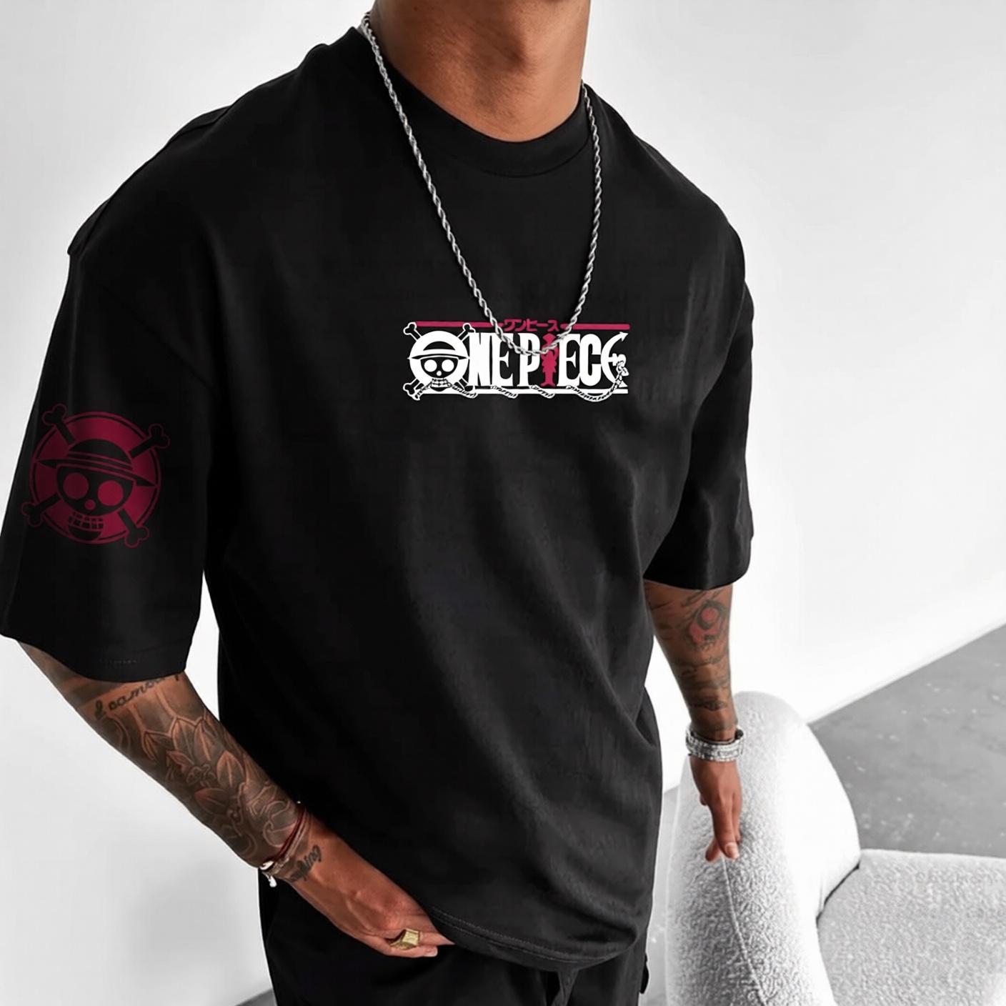 Unisex Anime Inspired Vintage T-Shirt