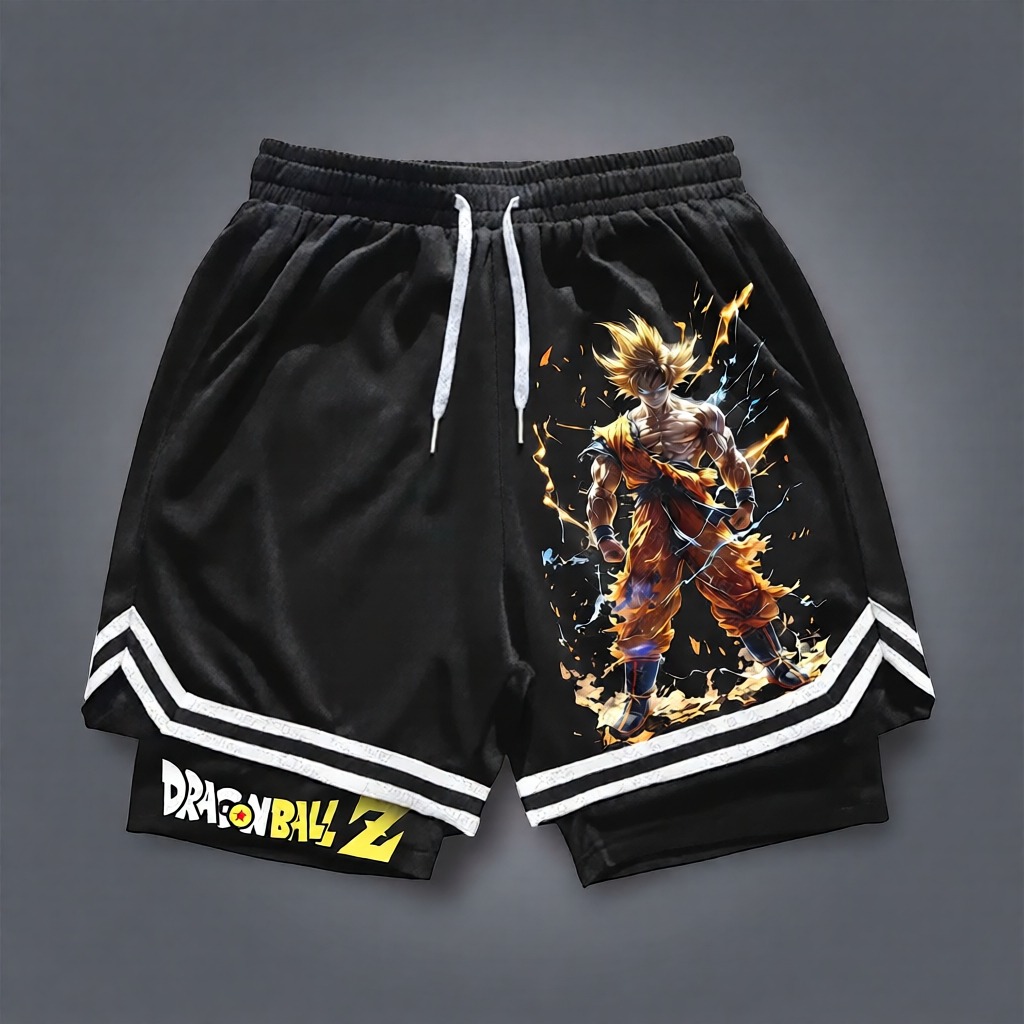 Unisex Casual Anime Streetwear Shorts