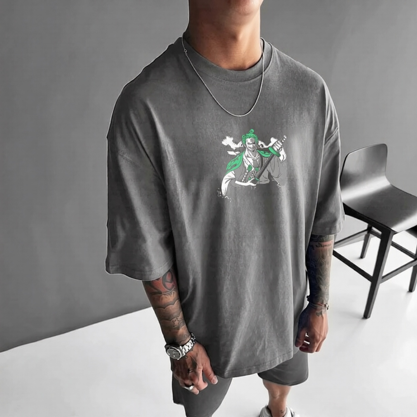Unisex Anime Inspired Vintage T-Shirt