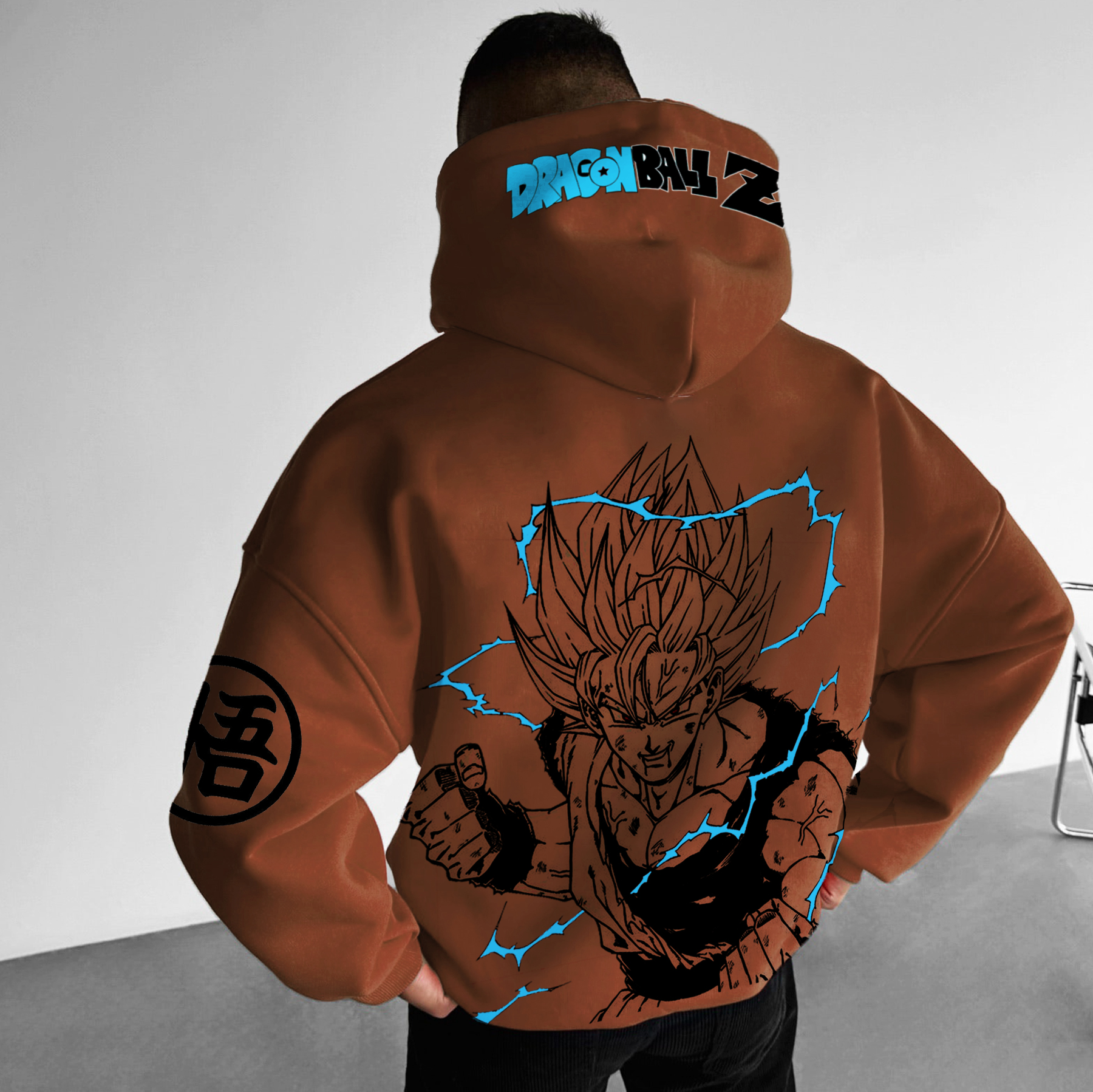 Unisex Anime Graphic Streetwear Vintage Hoodie