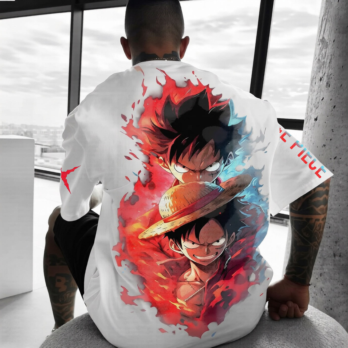 Unisex Anime Inspired Vintage T-Shirt