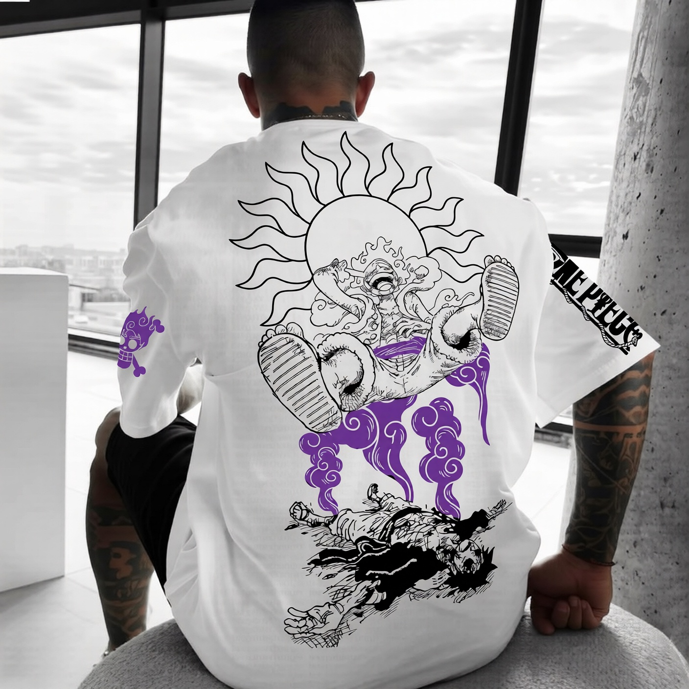 Unisex Anime Inspired Vintage T-Shirt