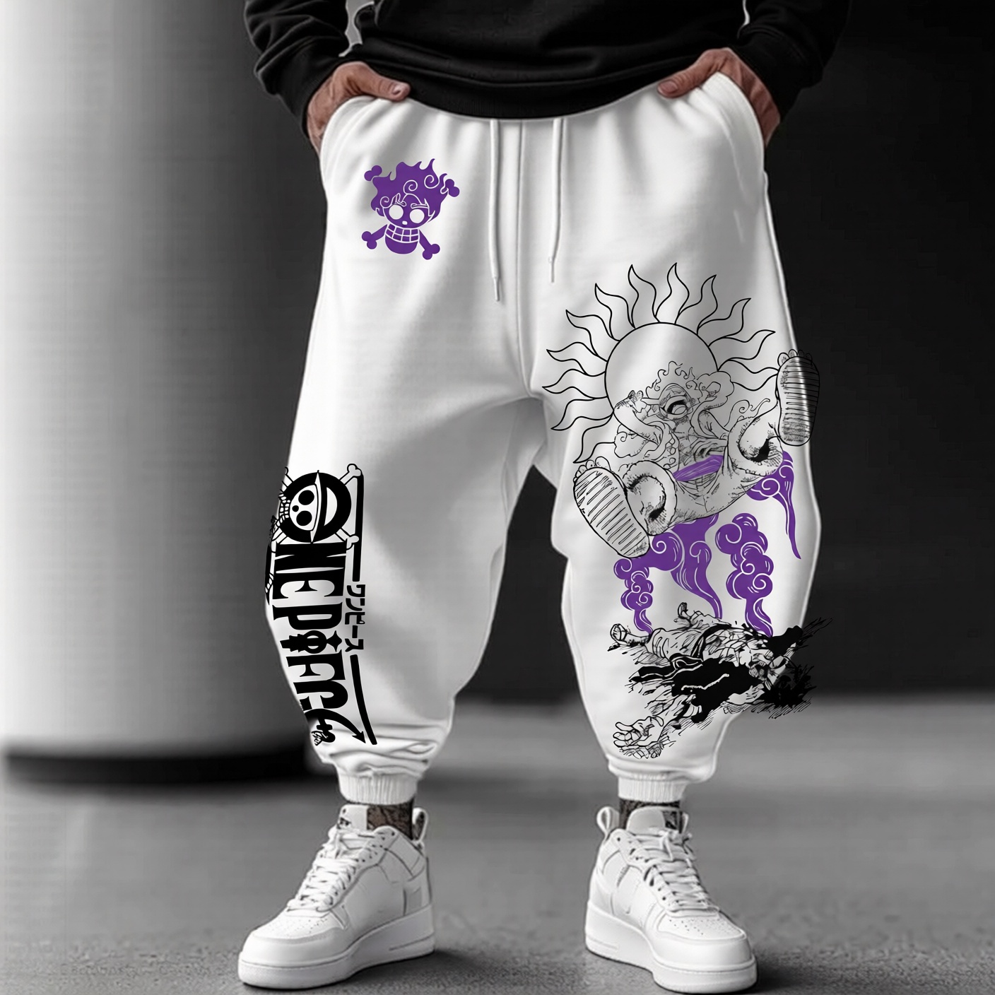 Unisex Anime Inspired Vintage Pants