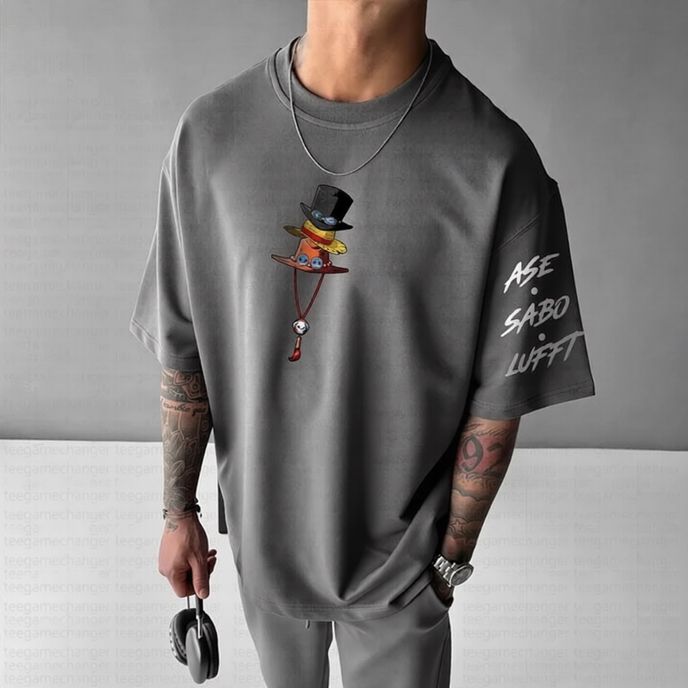 Unisex Anime Inspired Vintage T-Shirt