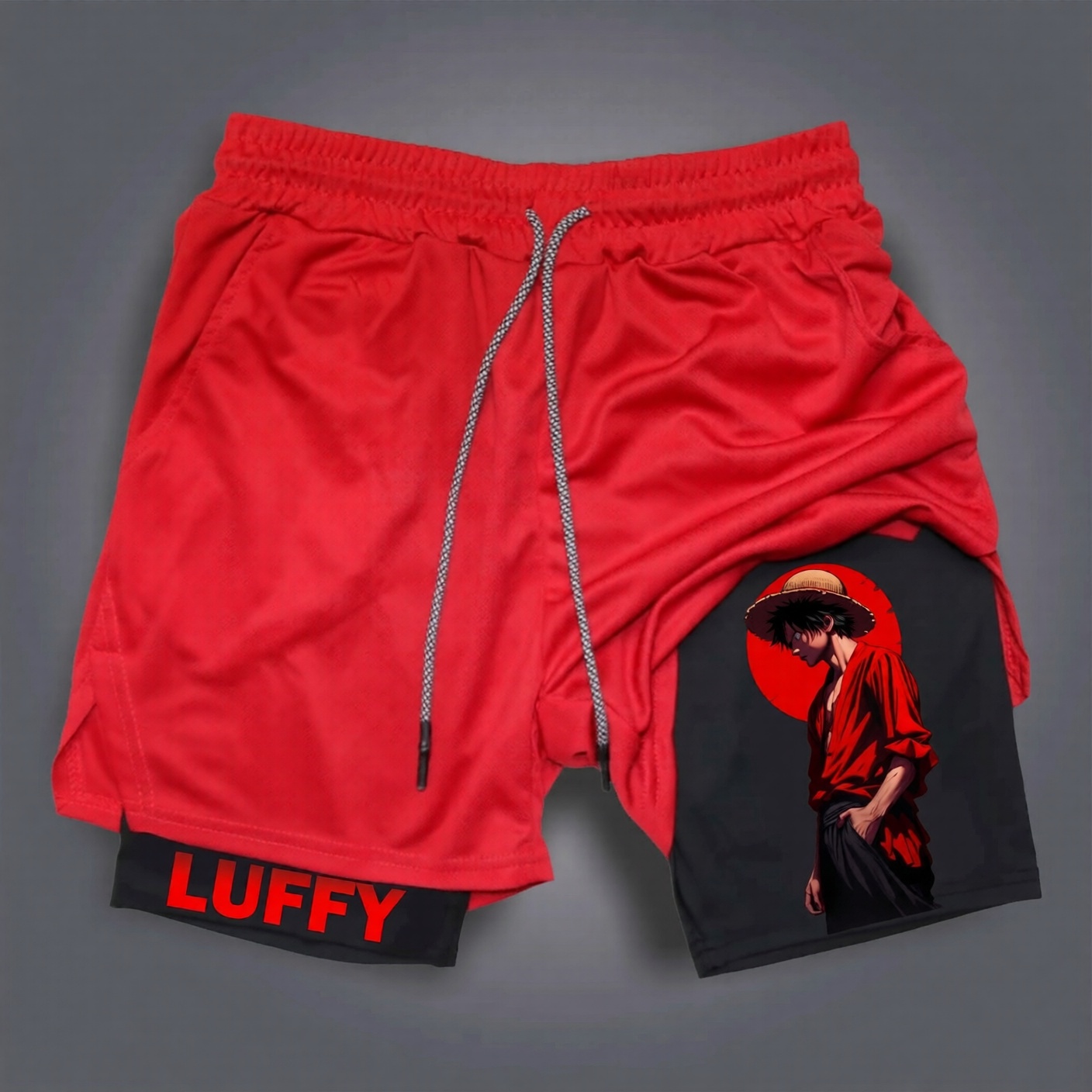 Unisex  Casual Anime Streetwear Shorts