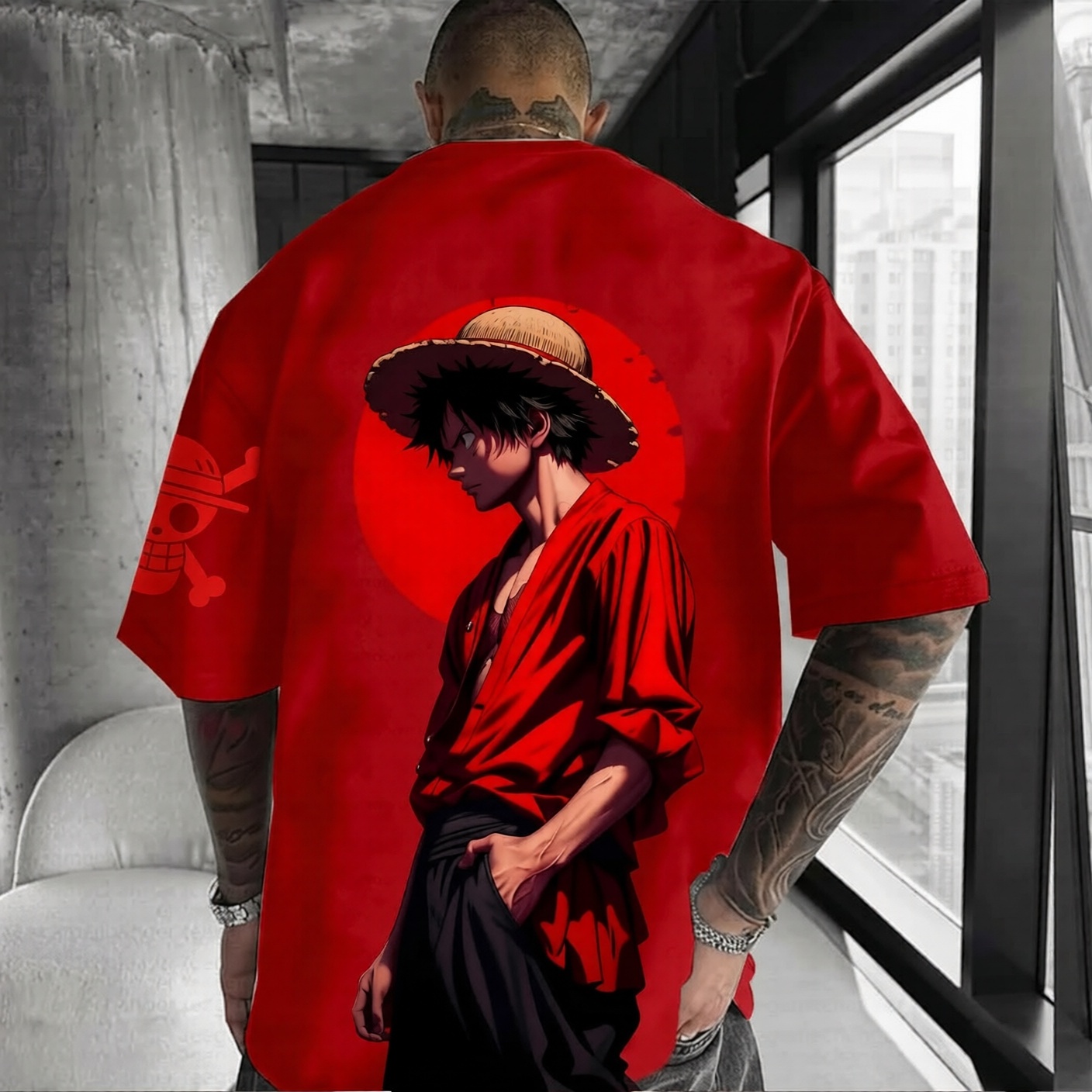 Unisex Anime Inspired Vintage T-Shirt