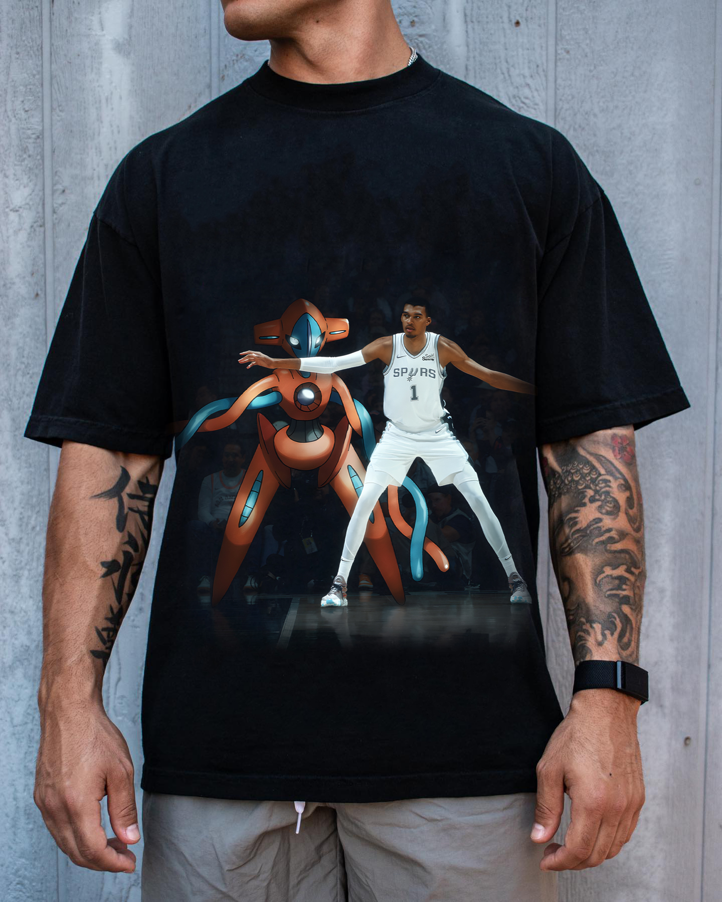 Unisex Vintage Tee丨 Victor Wembanyama-AnimeClothe