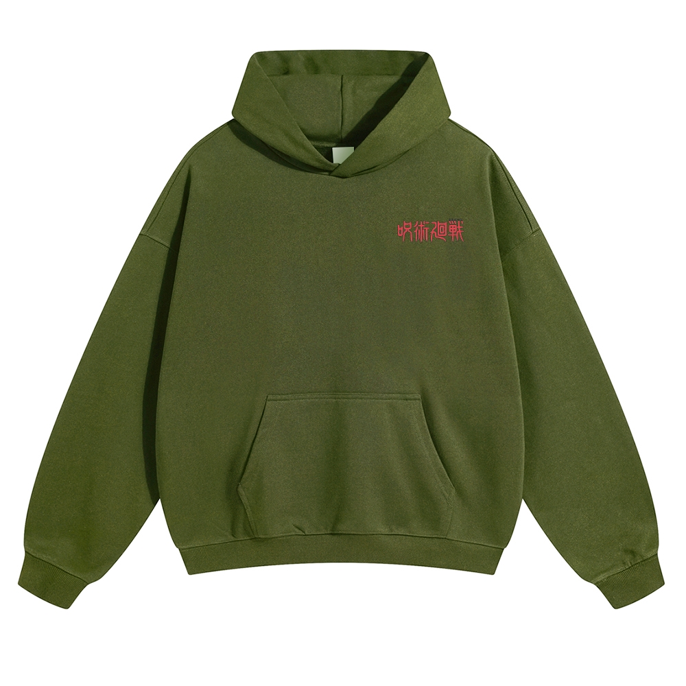 Unisex Casual Anime Print Hoodie-AnimeClothe