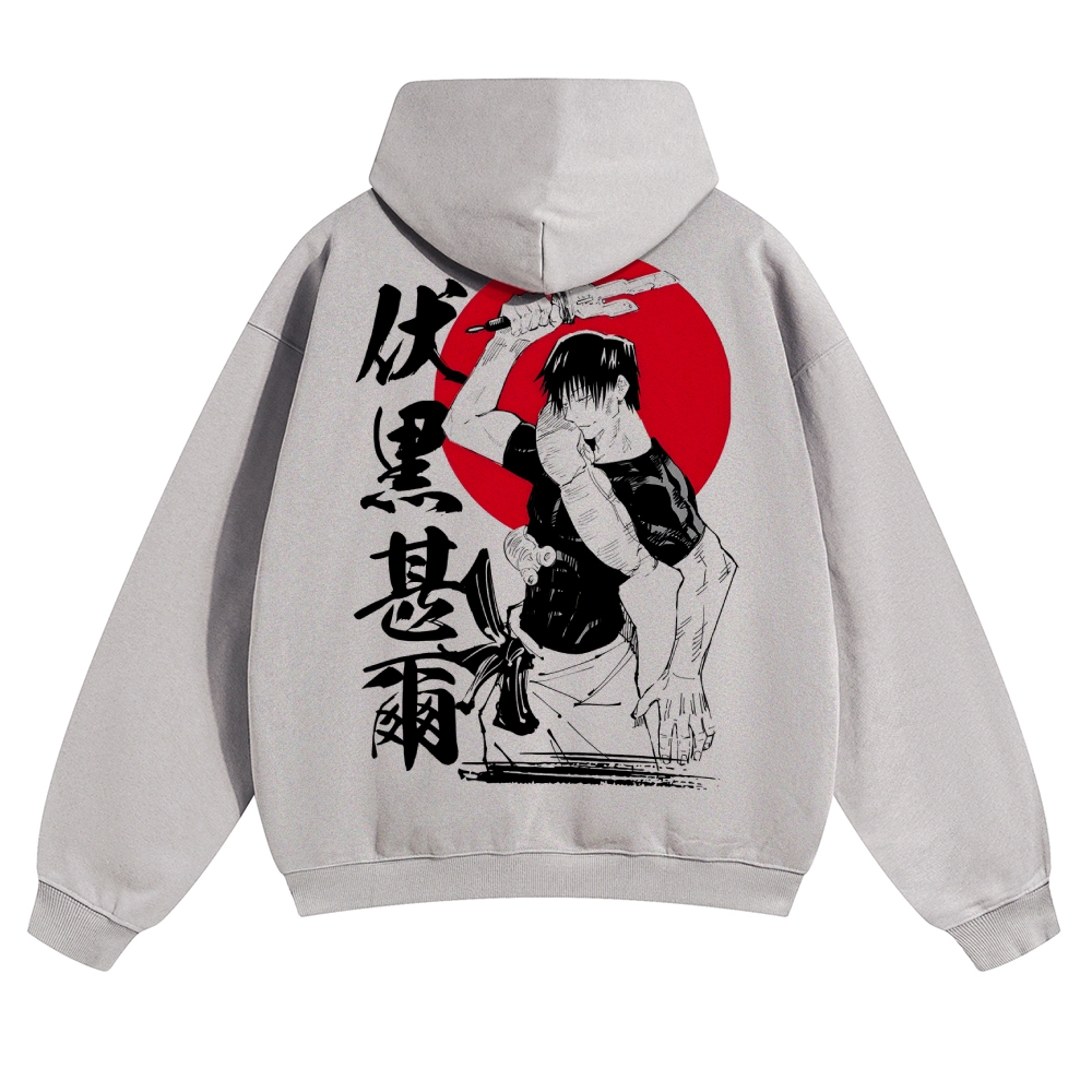 Unisex Casual Anime Print Hoodie-AnimeClothe