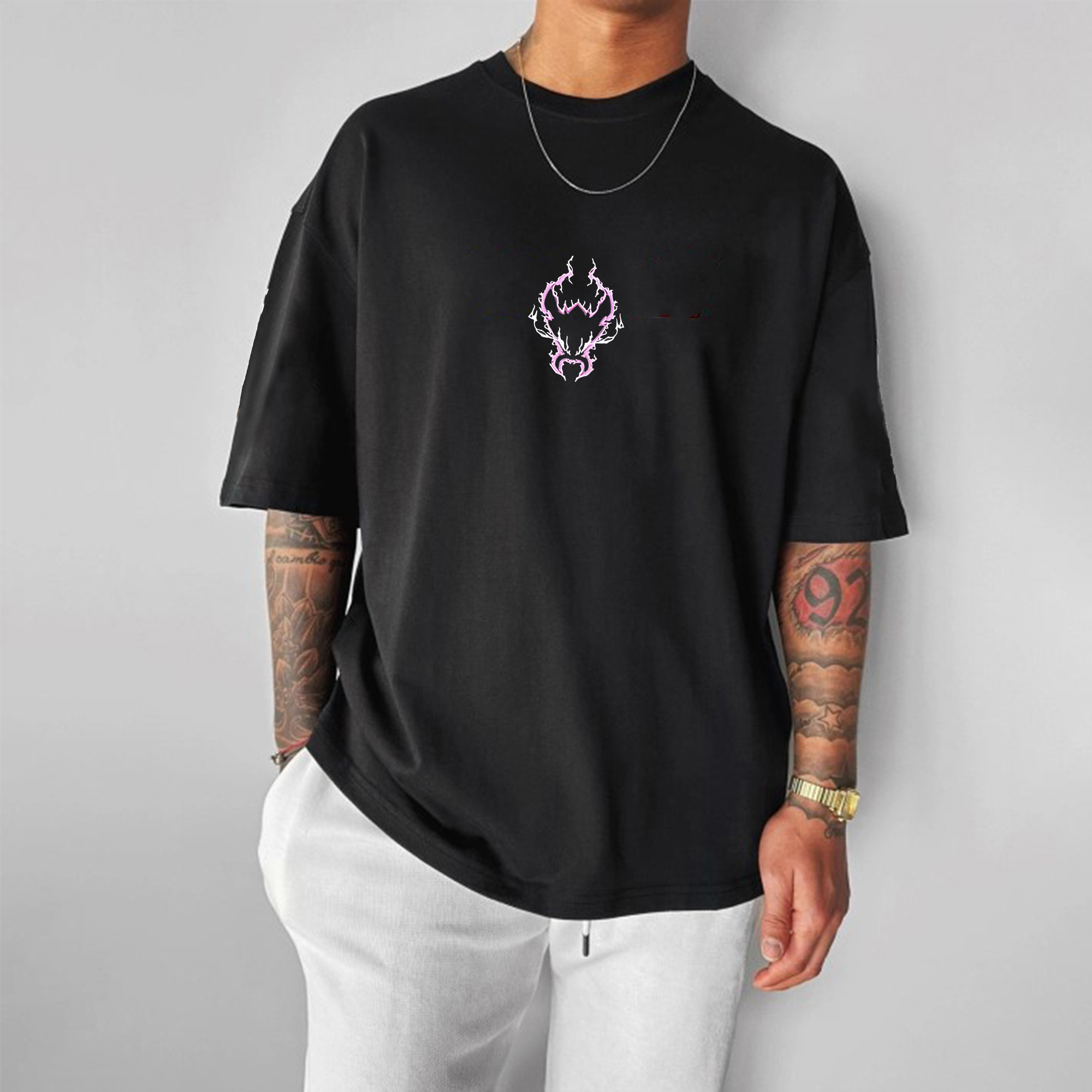 Unisex Anime Inspired Vintage T-Shirt-AnimeClothe