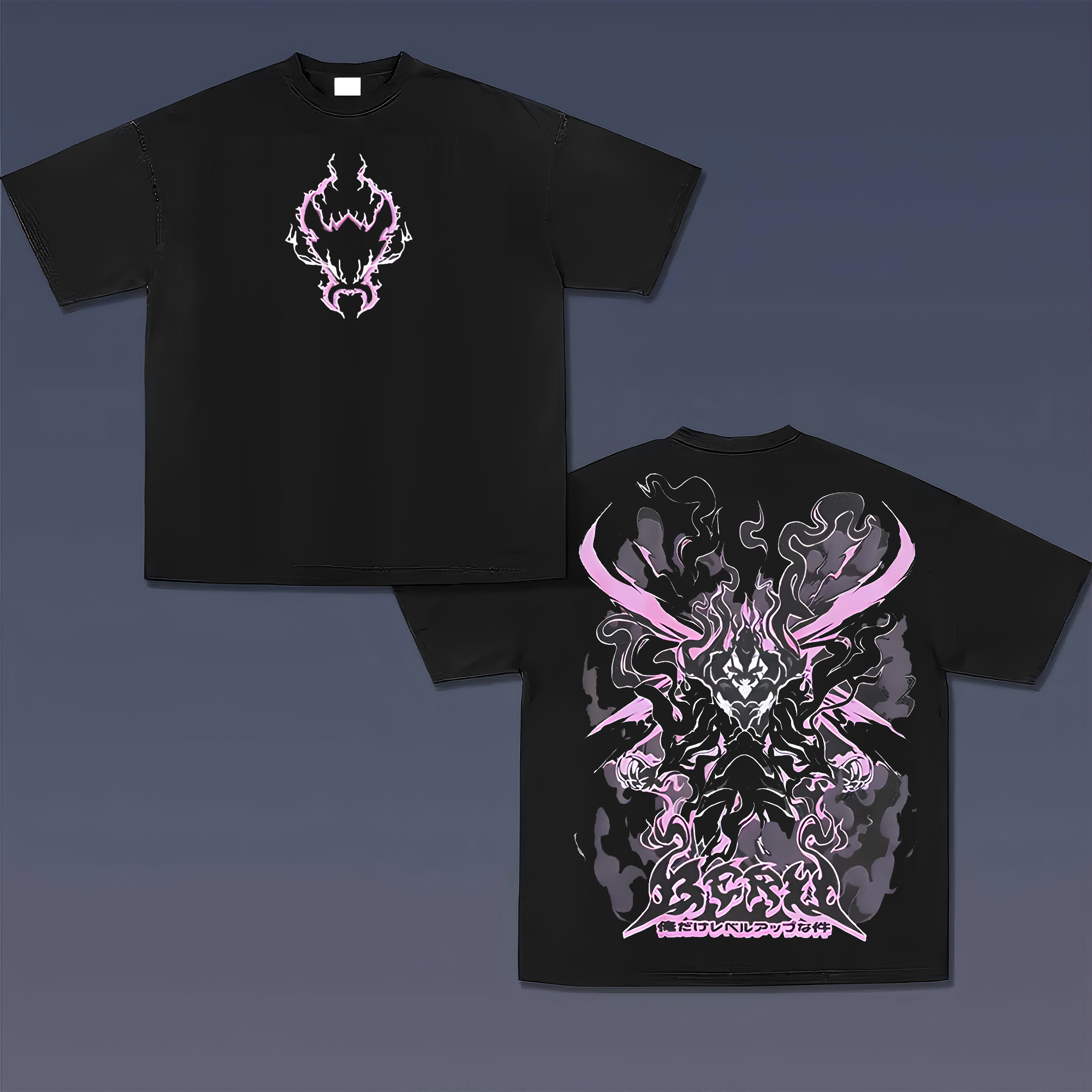 Unisex Anime Inspired Vintage T-Shirt-AnimeClothe