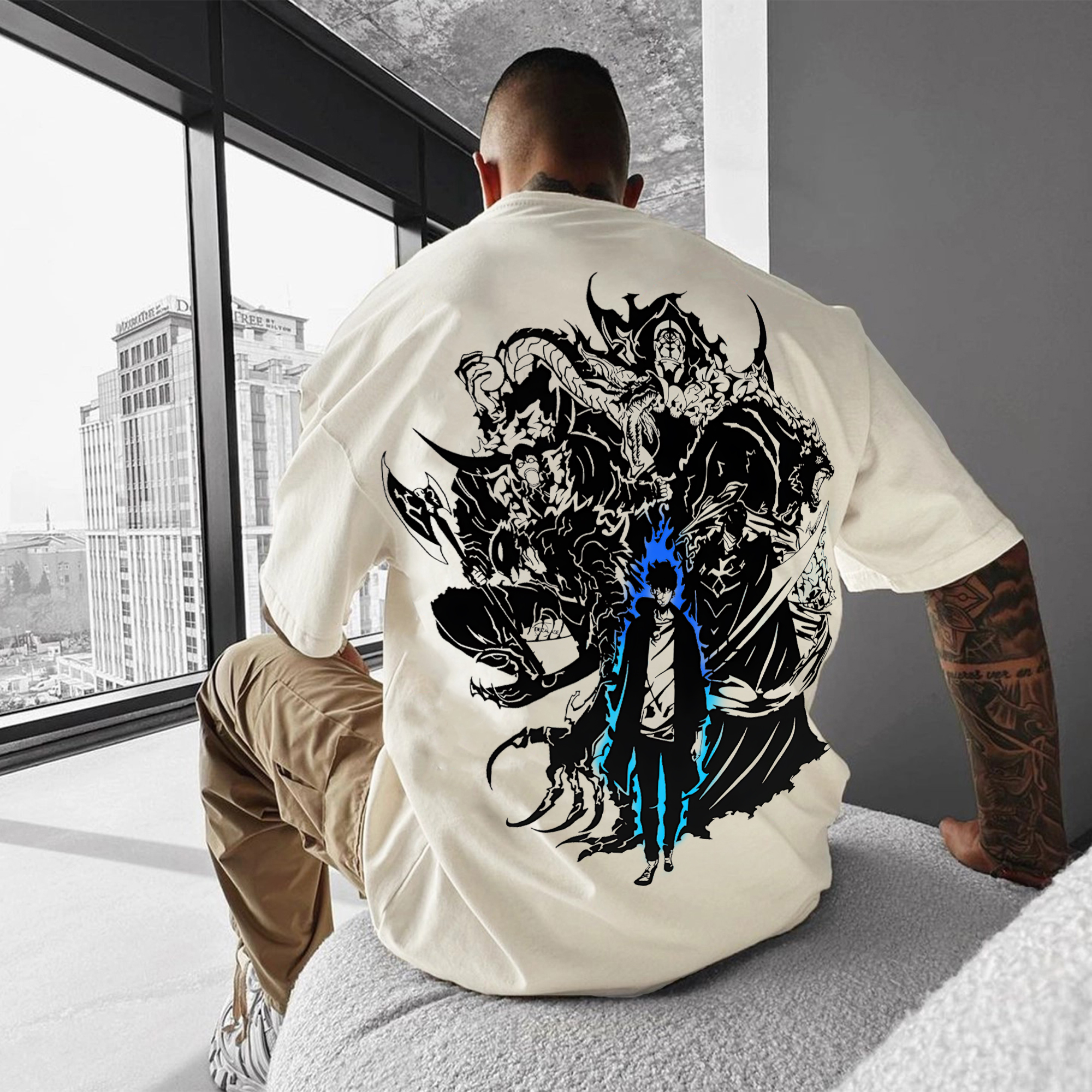 Unisex Anime Inspired Vintage T-Shirt-AnimeClothe