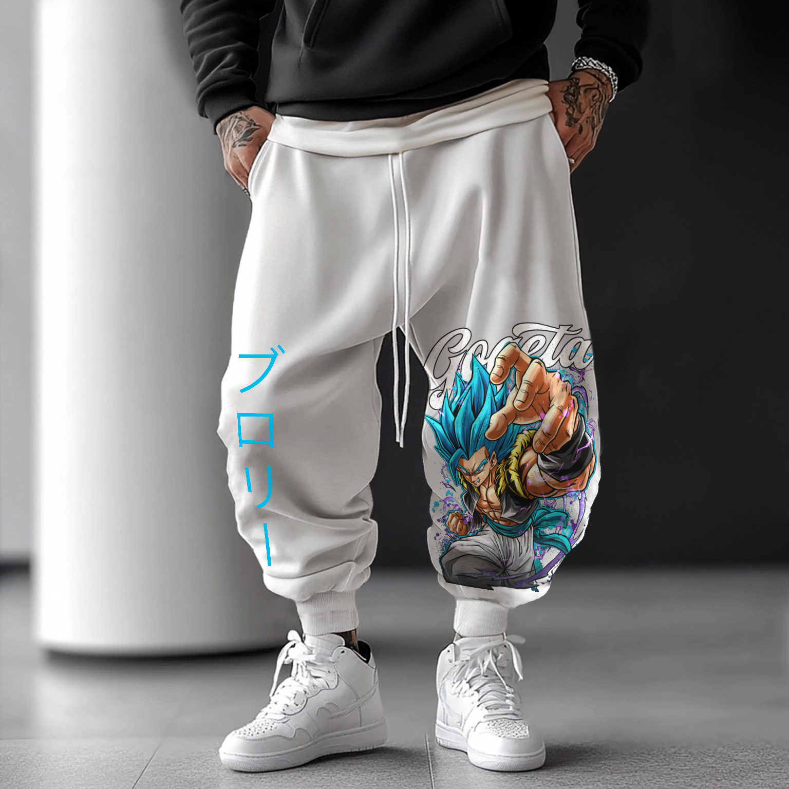 Unisex Casual Anime Streetwear Pants-AnimeClothe