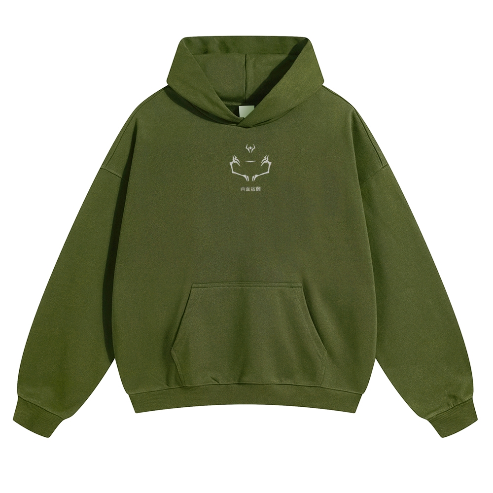 Unisex Casual Anime Print Hoodie-AnimeClothe