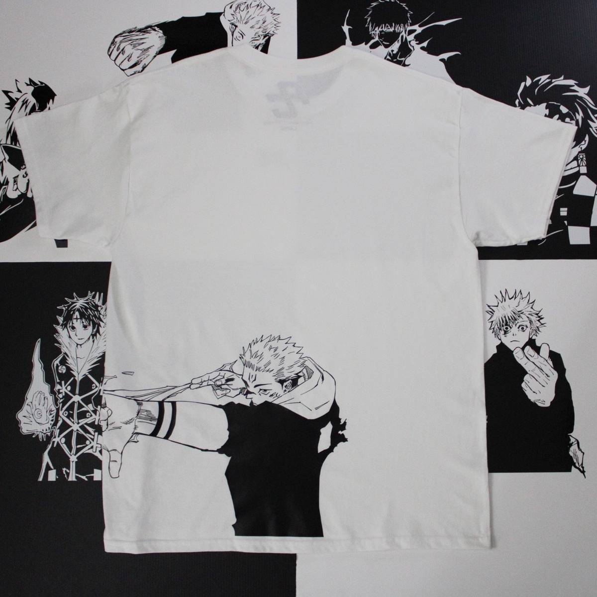 VINTAGE TEE丨Sukuna Tee-JJK-AnimeClothe