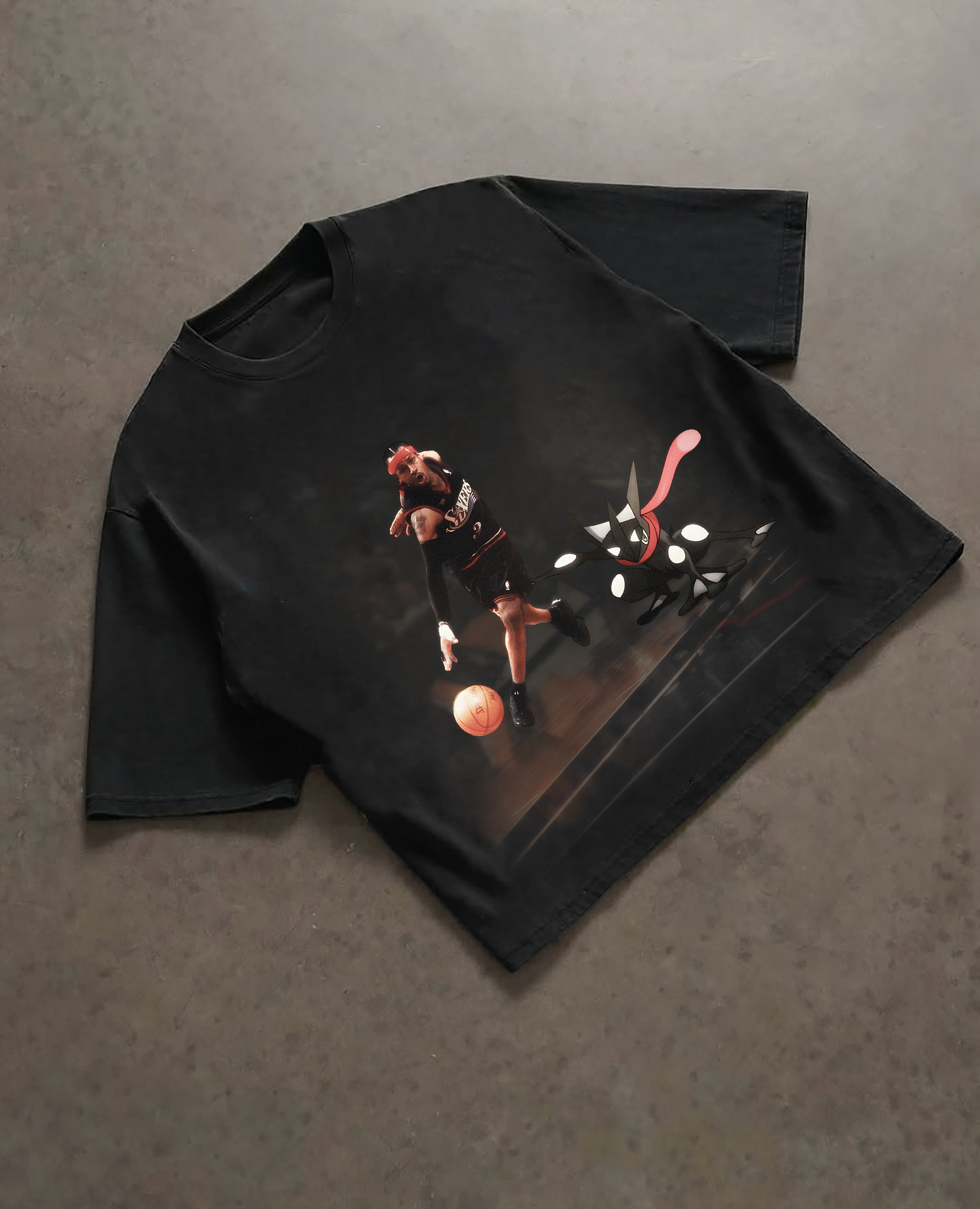 Unisex Vintage Tee丨  Allen Iverson-AnimeClothe