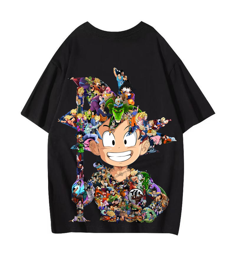 Unisex Anime Inspired Vintage T-Shirt